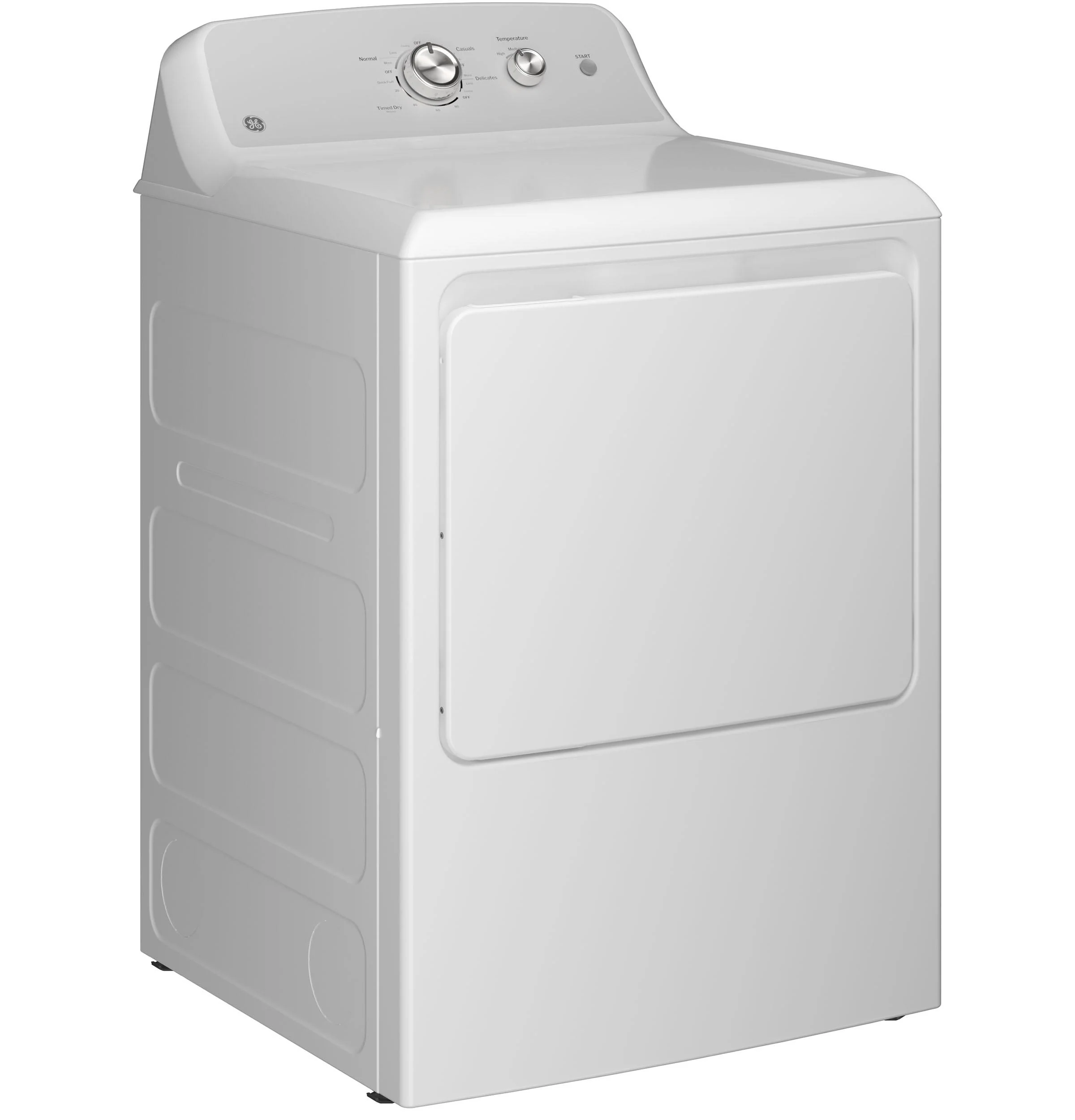 Ge Appliances GTD38EASWWS Ge® 7.2 Cu. Ft. Capacity Electric Dryer With Up To 120 Ft. Venting​ And Reversible Door​ - Image 4