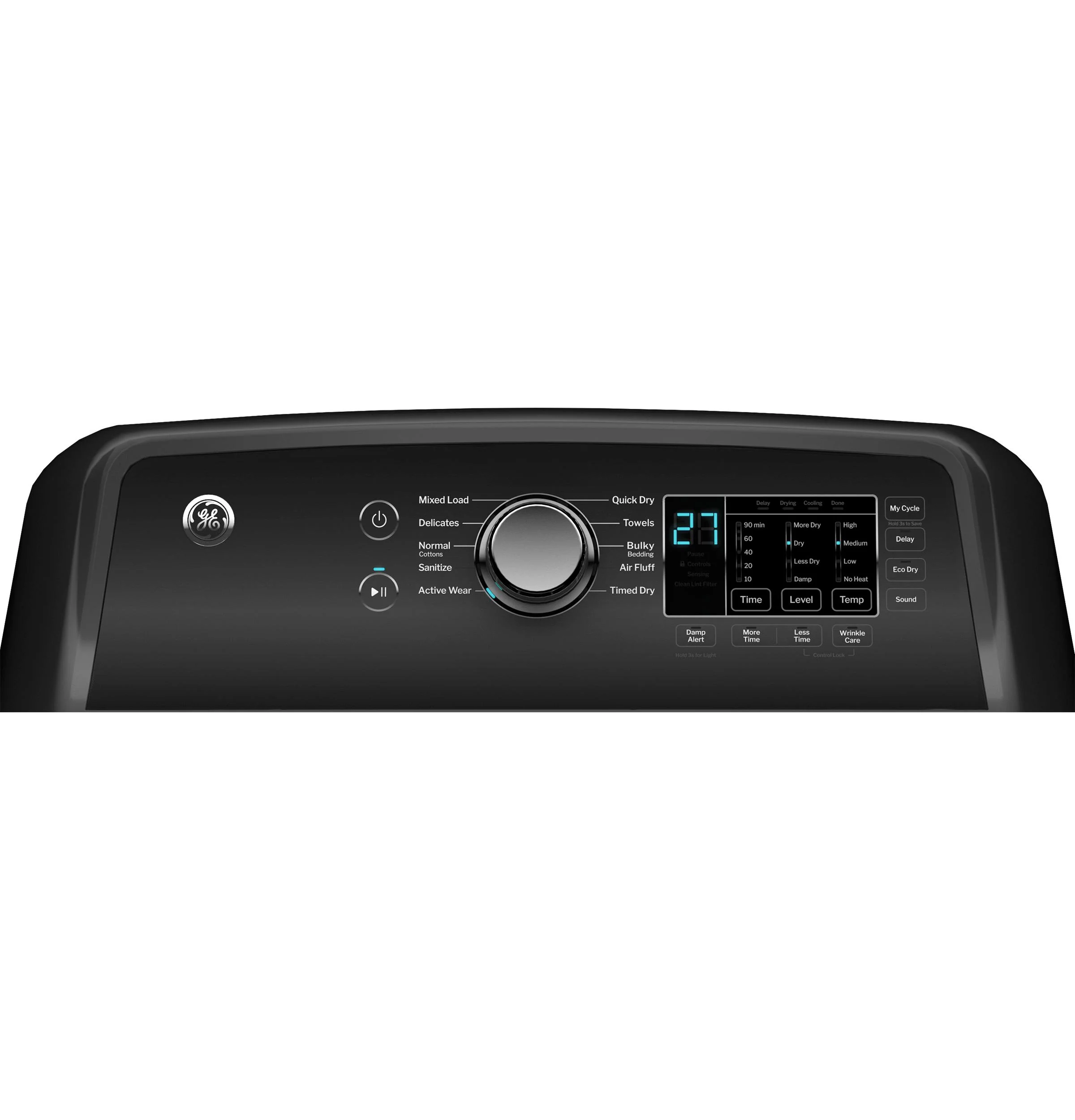 Ge Appliances GTD58EBPVDG Ge® 7.4 Cu. Ft. Capacity Electric Dryer With Up To 120 Ft. Venting And Sensor Dry - Image 4