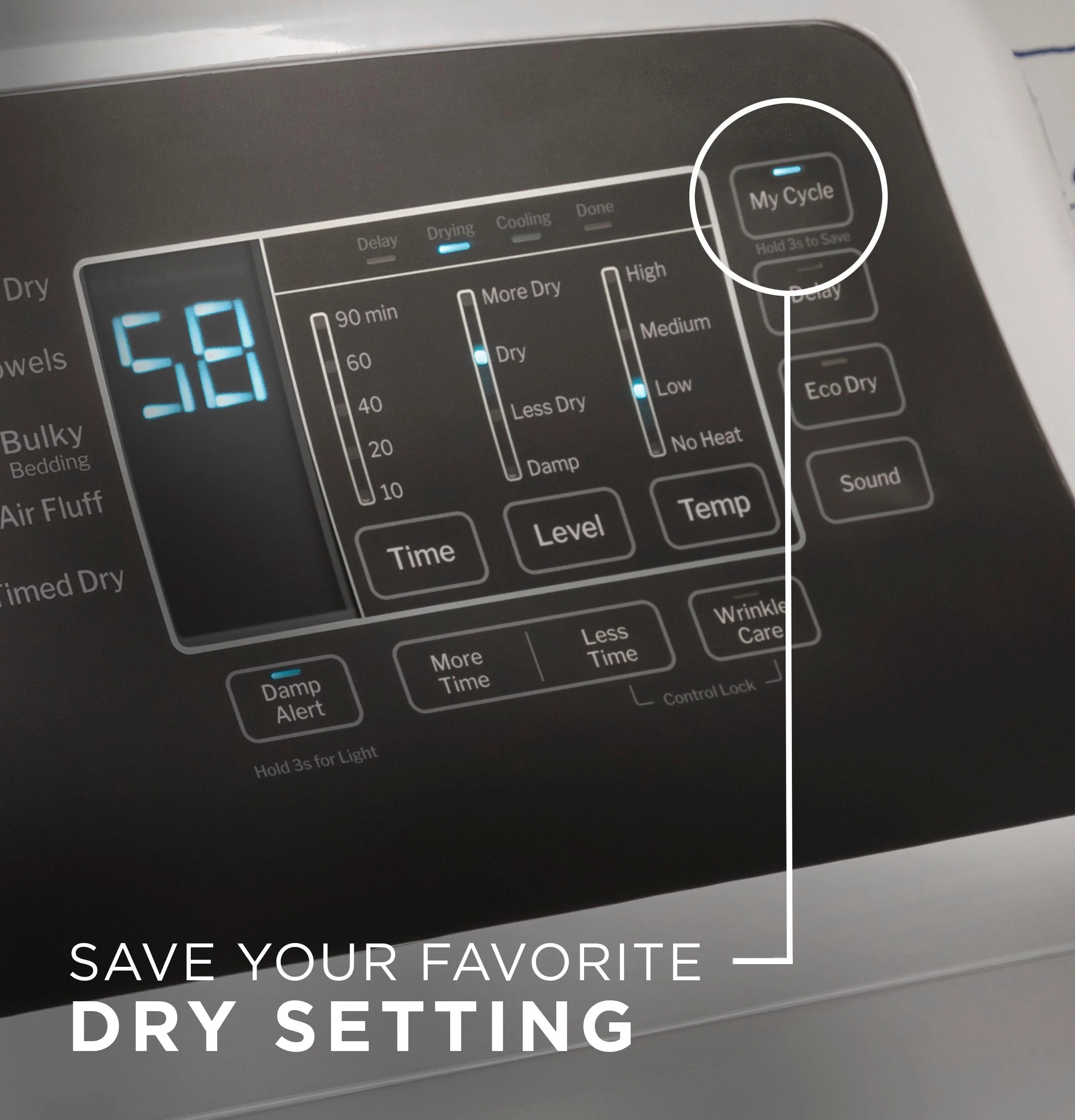 Ge Appliances GTD58GBSVWS Ge® 7.4 Cu. Ft. Capacity With Sensor Dry Gas Dryer - Image 13