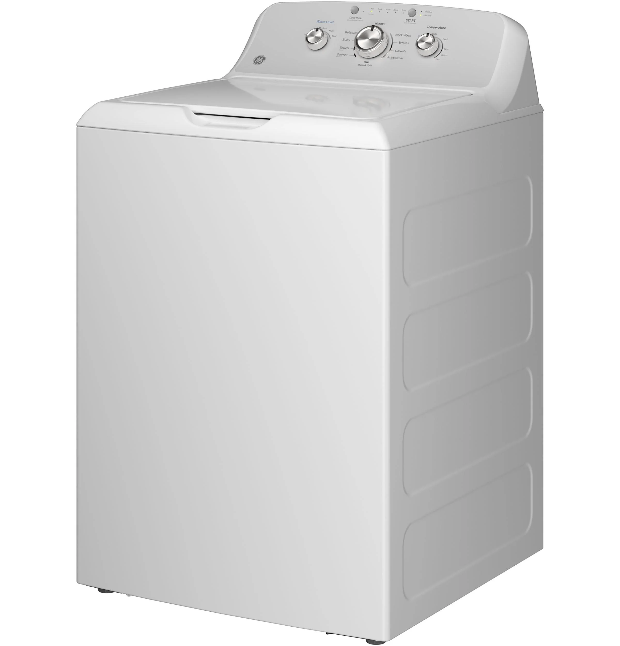 Ge Appliances GTW385ASWWS Ge® 4.3 Cu. Ft. Capacity Washer With Stainless Steel Basket,Cold Plus And Water Level Control​ - Image 4