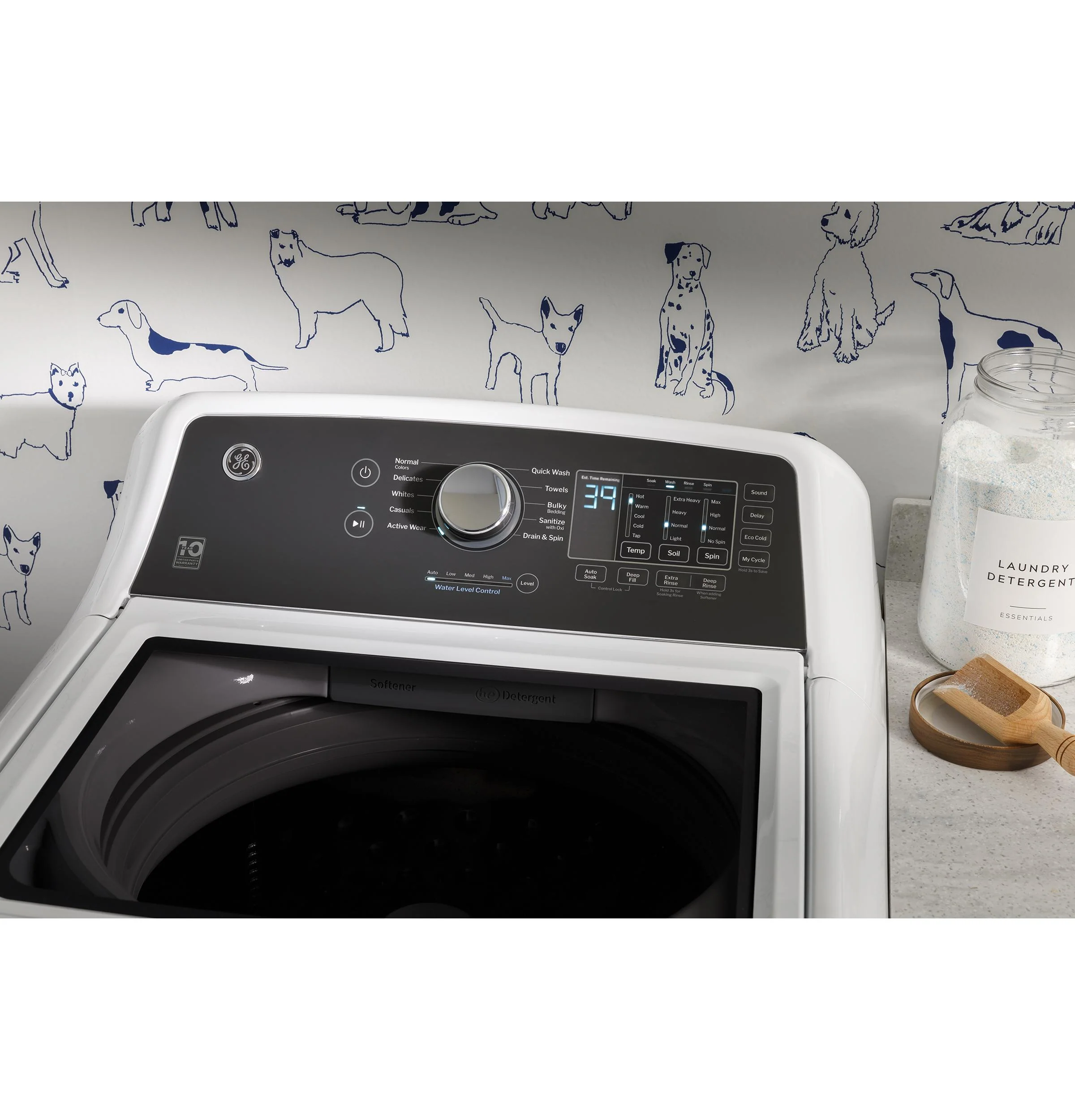 Ge Appliances GTW585BSVWS Ge® 4.5 Cu. Ft. Capacity Washer With Water Level Control - Image 19