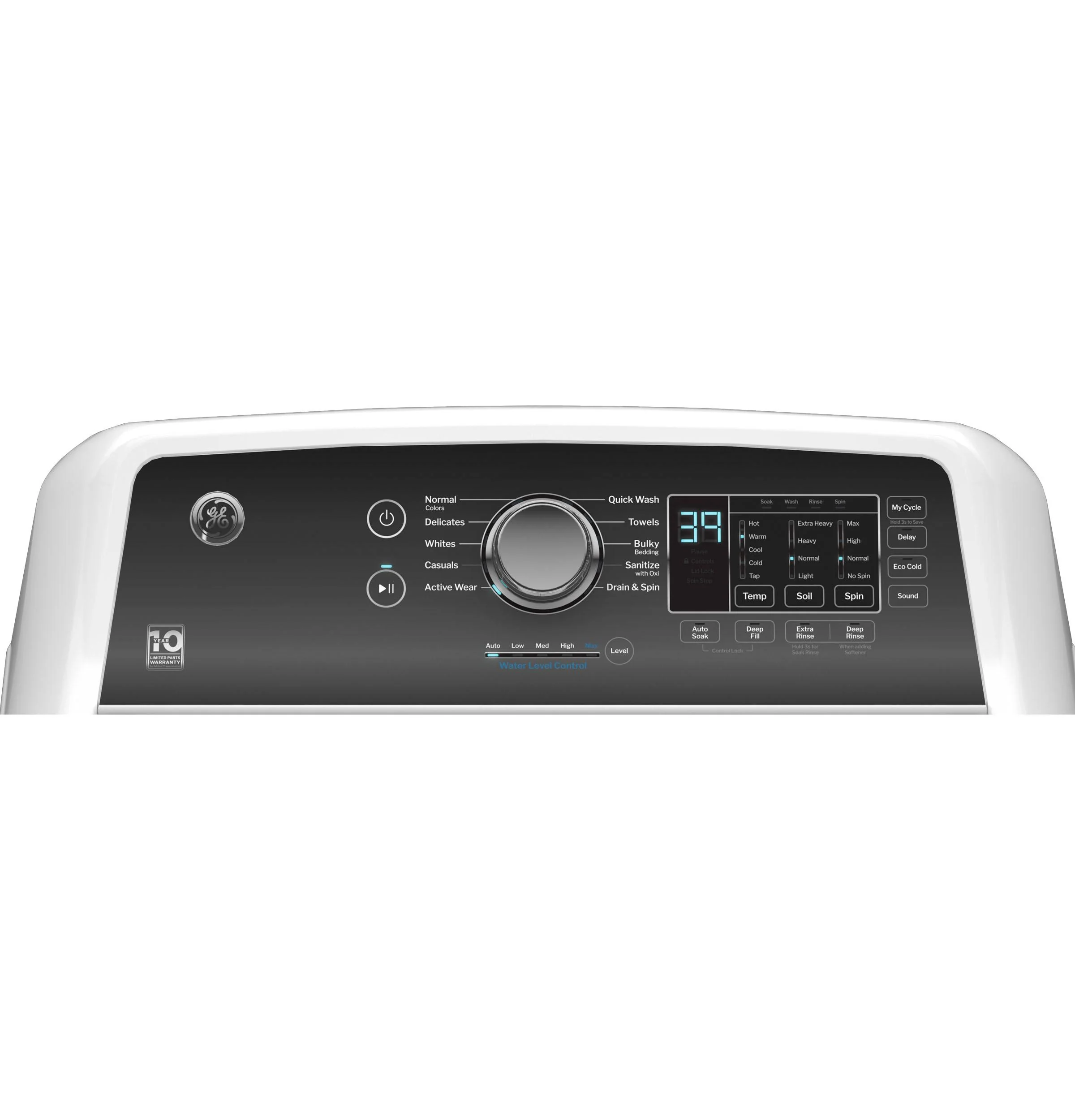 Ge Appliances GTW585BSVWS Ge® 4.5 Cu. Ft. Capacity Washer With Water Level Control - Image 6