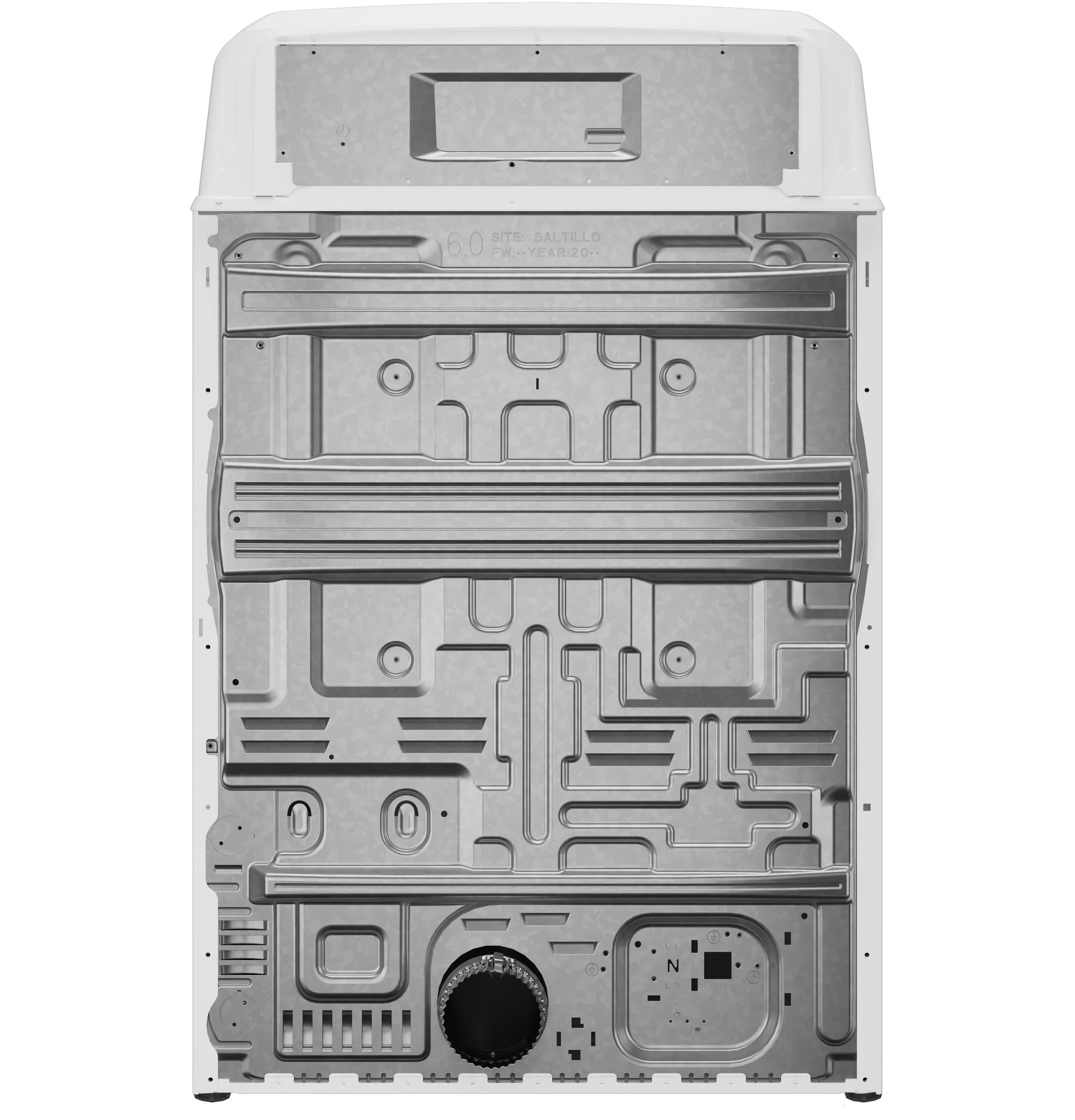 Ge Appliances GTX38GASWWS Ge® 6.2 Cu. Ft. Capacity Gas Dryer With Up To 120 Ft. Venting And Shallow Depth​ - Image 6