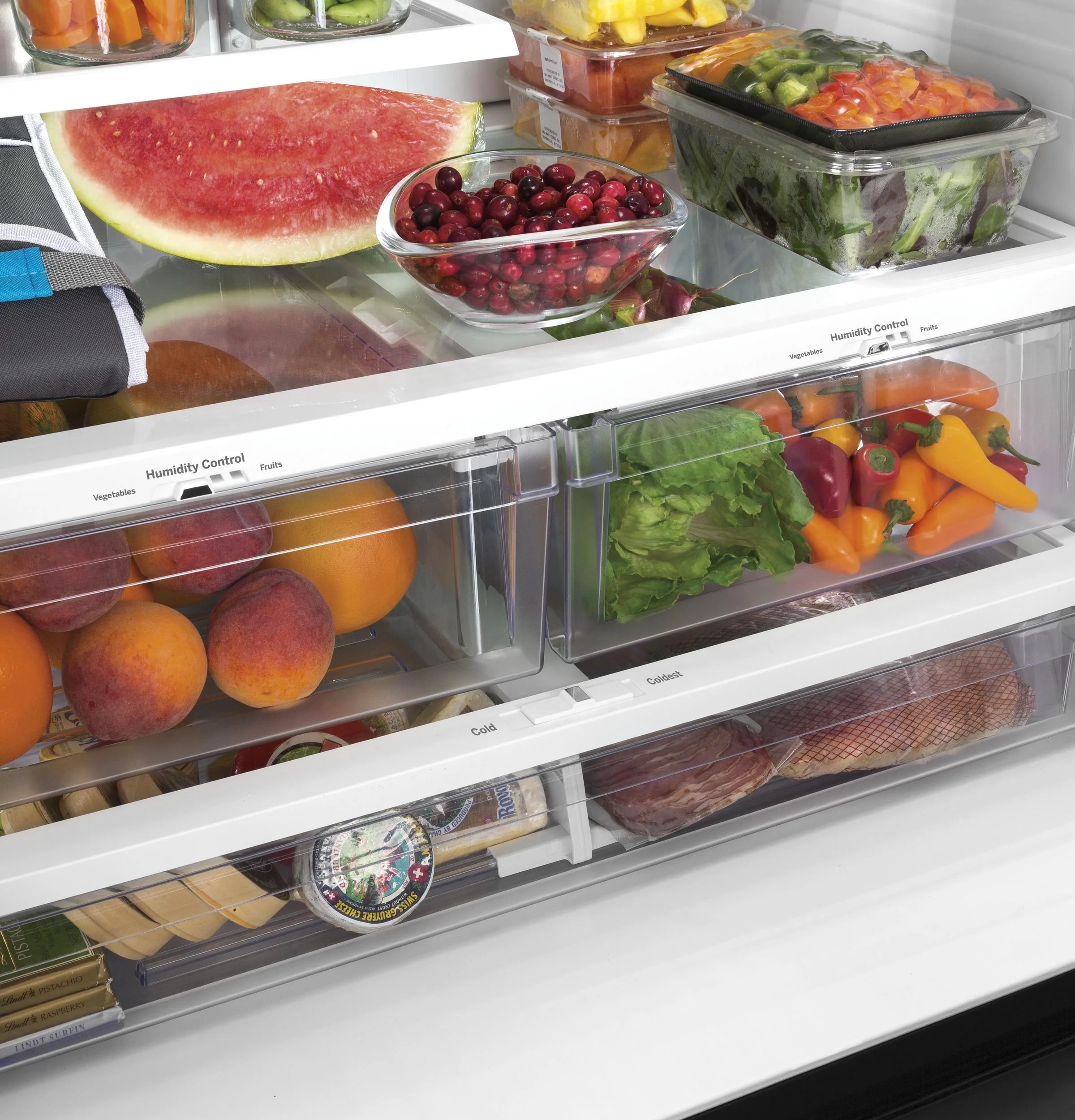 Ge Appliances GWE22JYMFS Ge® Energy Star® 21.9 Cu. Ft. Fingerprint Resistant Counter-Depth French-Door Refrigerator - Image 10