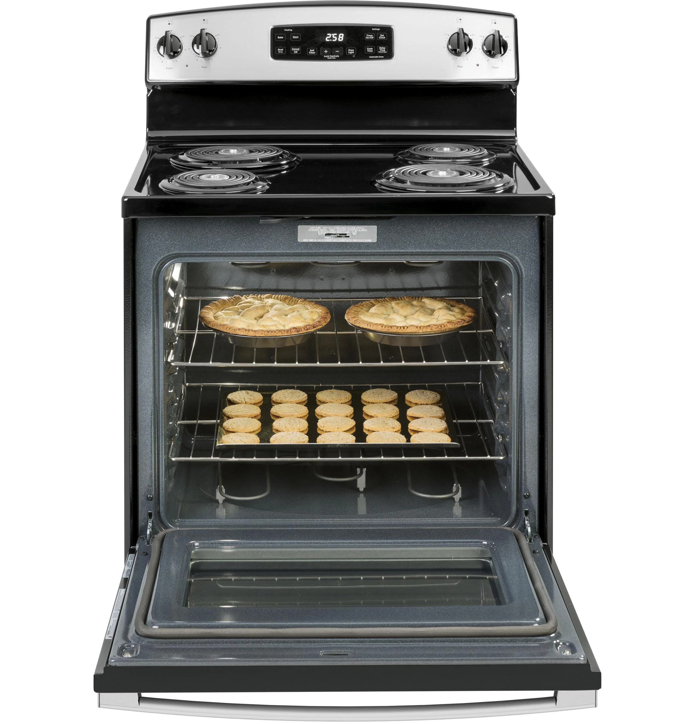 Ge Appliances JB258RTSS Ge® 30" Free-Standing Self-Clean Electric Range - Image 3