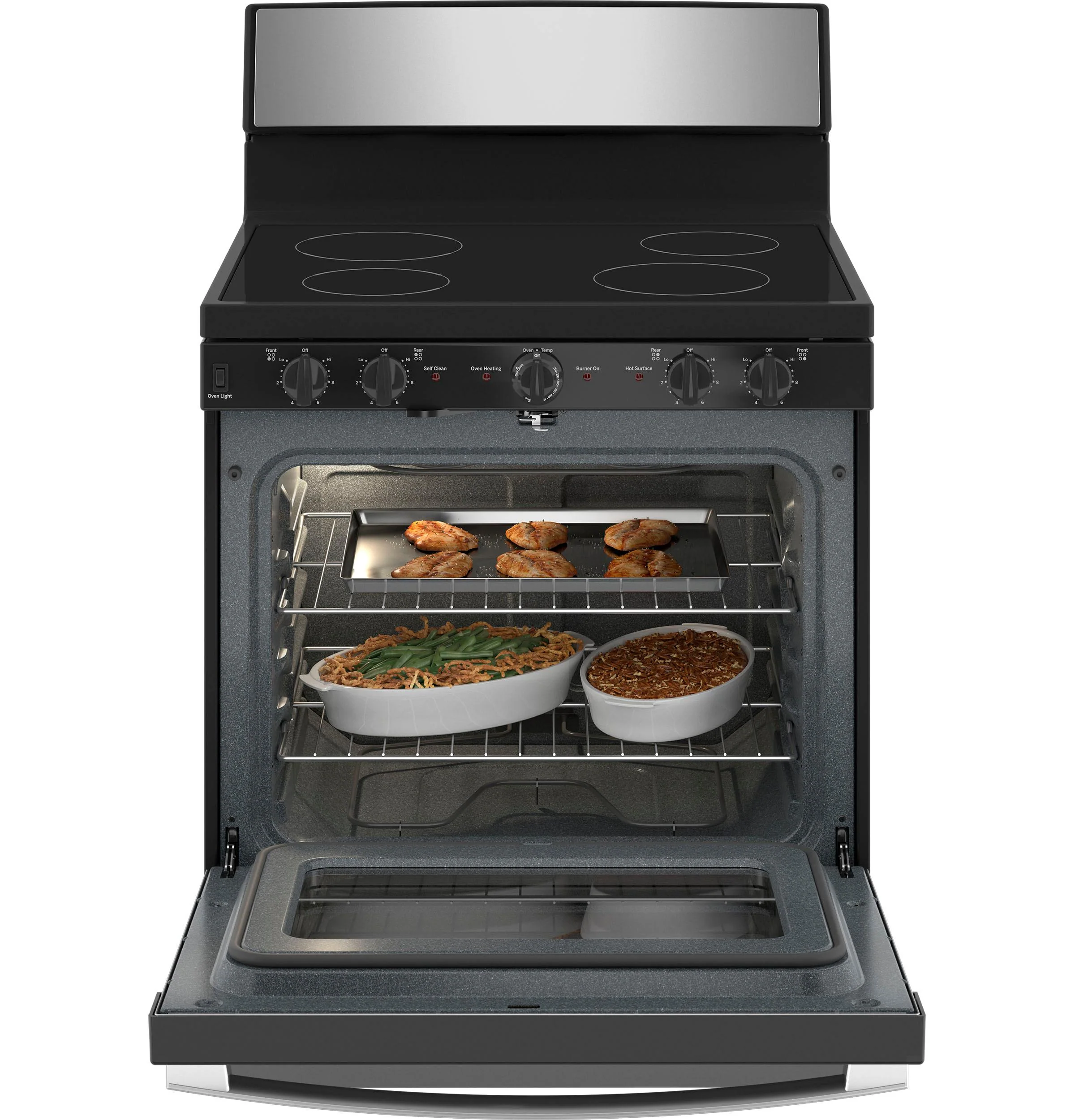 Ge Appliances JB480STSS Ge 30" Free-Standing Electric Radiant Smooth Cooktop Range - Image 3