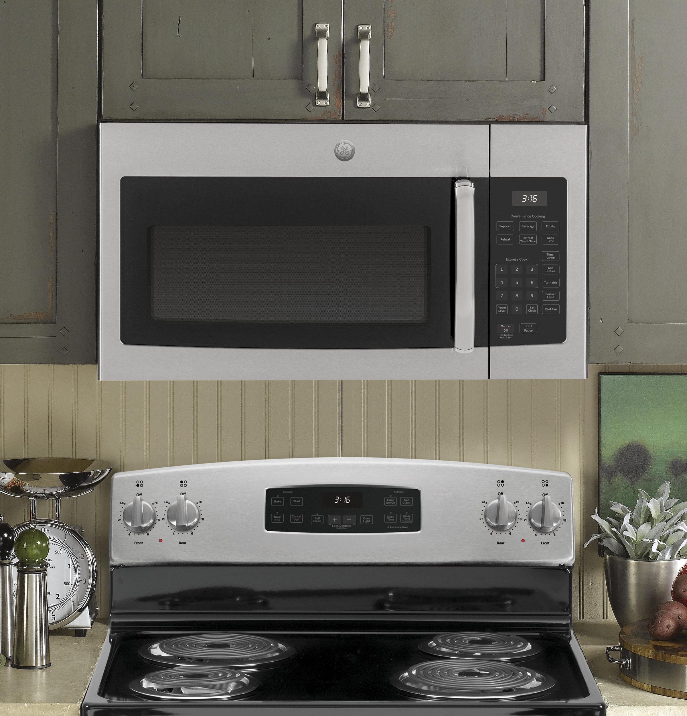 Ge Appliances JVM3160RTSS Ge® 1.6 Cu. Ft. Over-The-Range Microwave Oven - Image 6
