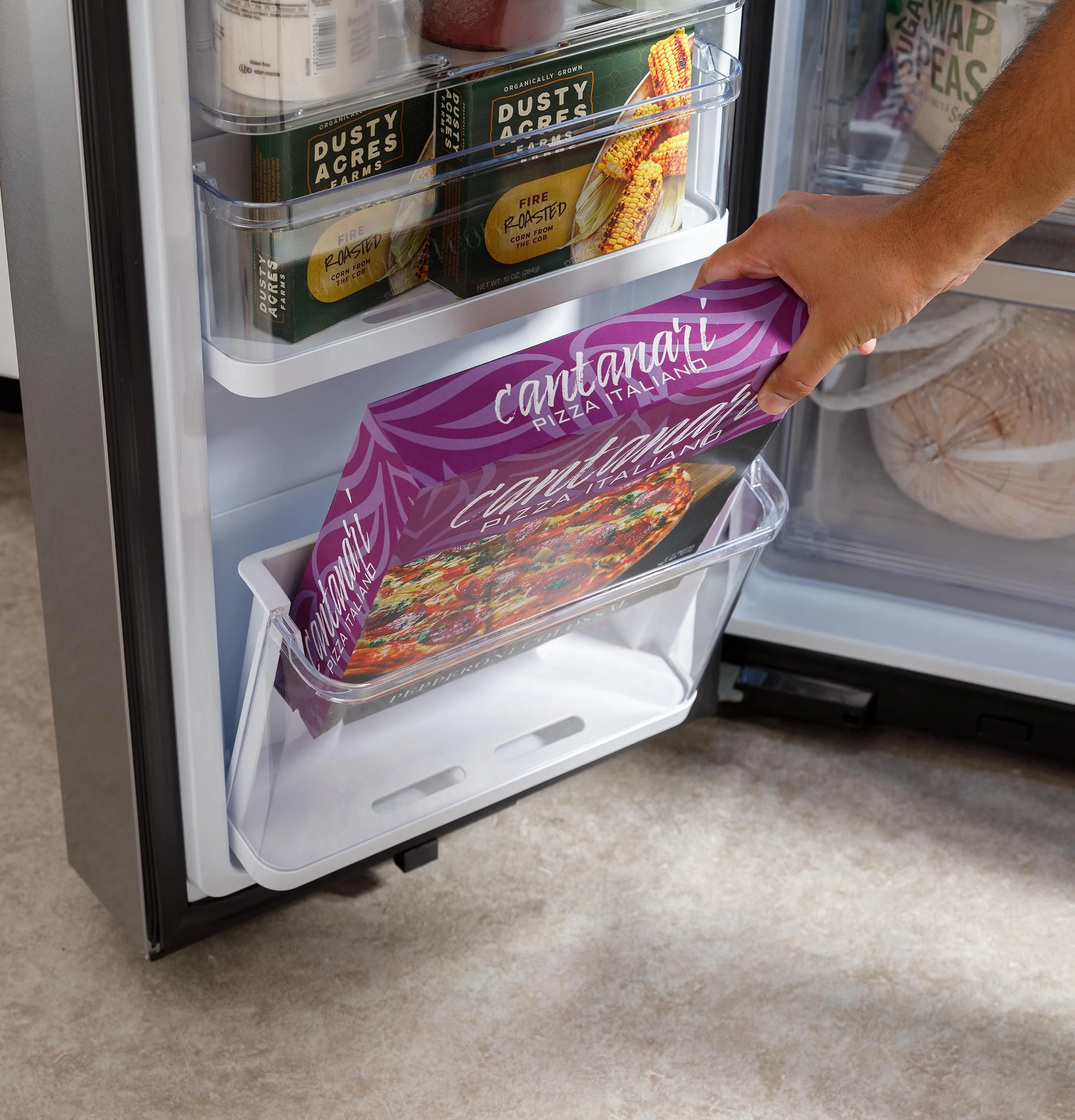 Ge Appliances PAE28BYTFS Ge Profile™ Energy Star® 28.3 Cu. Ft. Quad-Door Refrigerator With Dual-Dispense Autofill Pitcher - Image 8