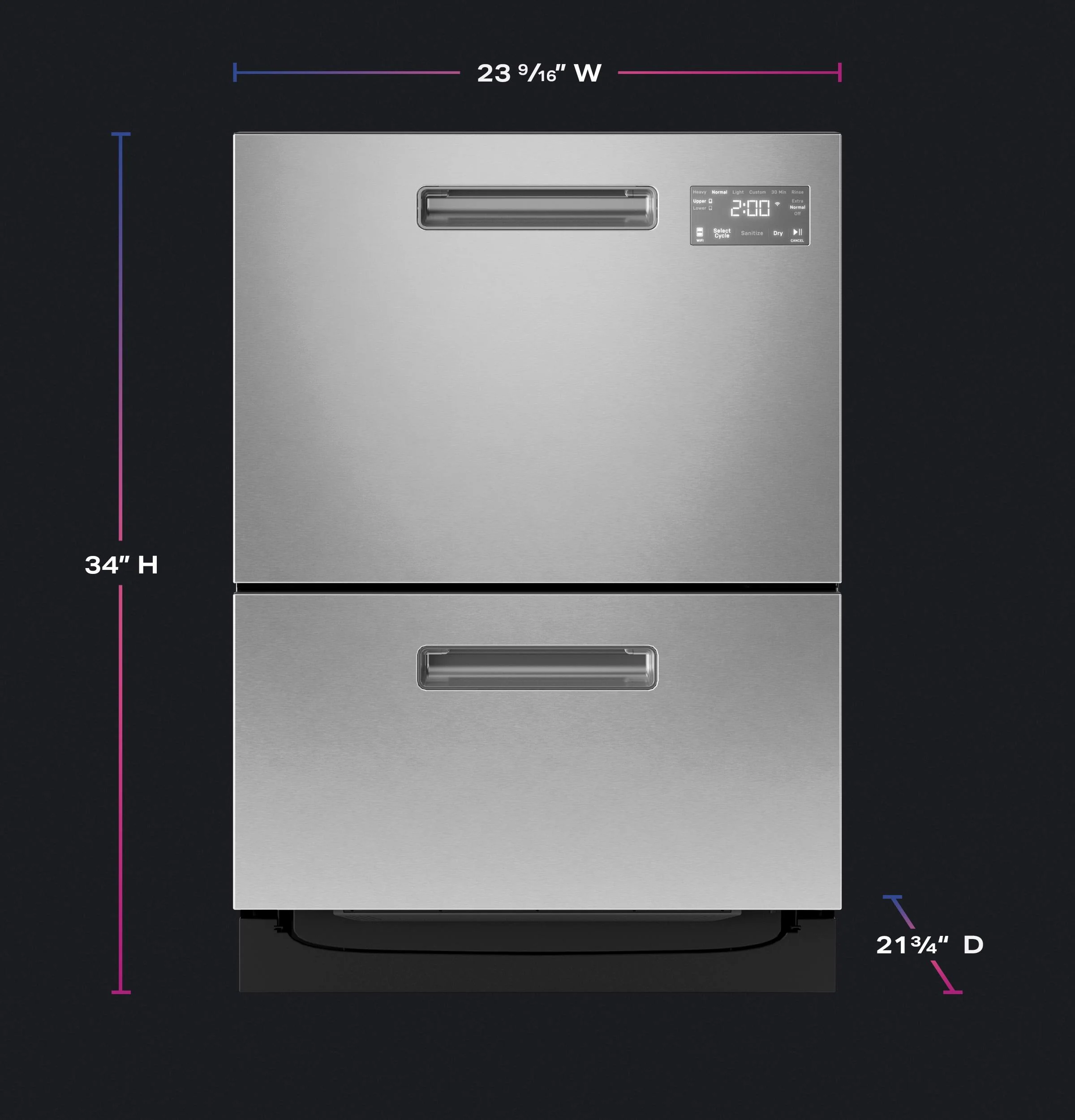 Ge Appliances PDD415PYYFS Ge Profile™ Dishwasher Double Drawer - Image 8