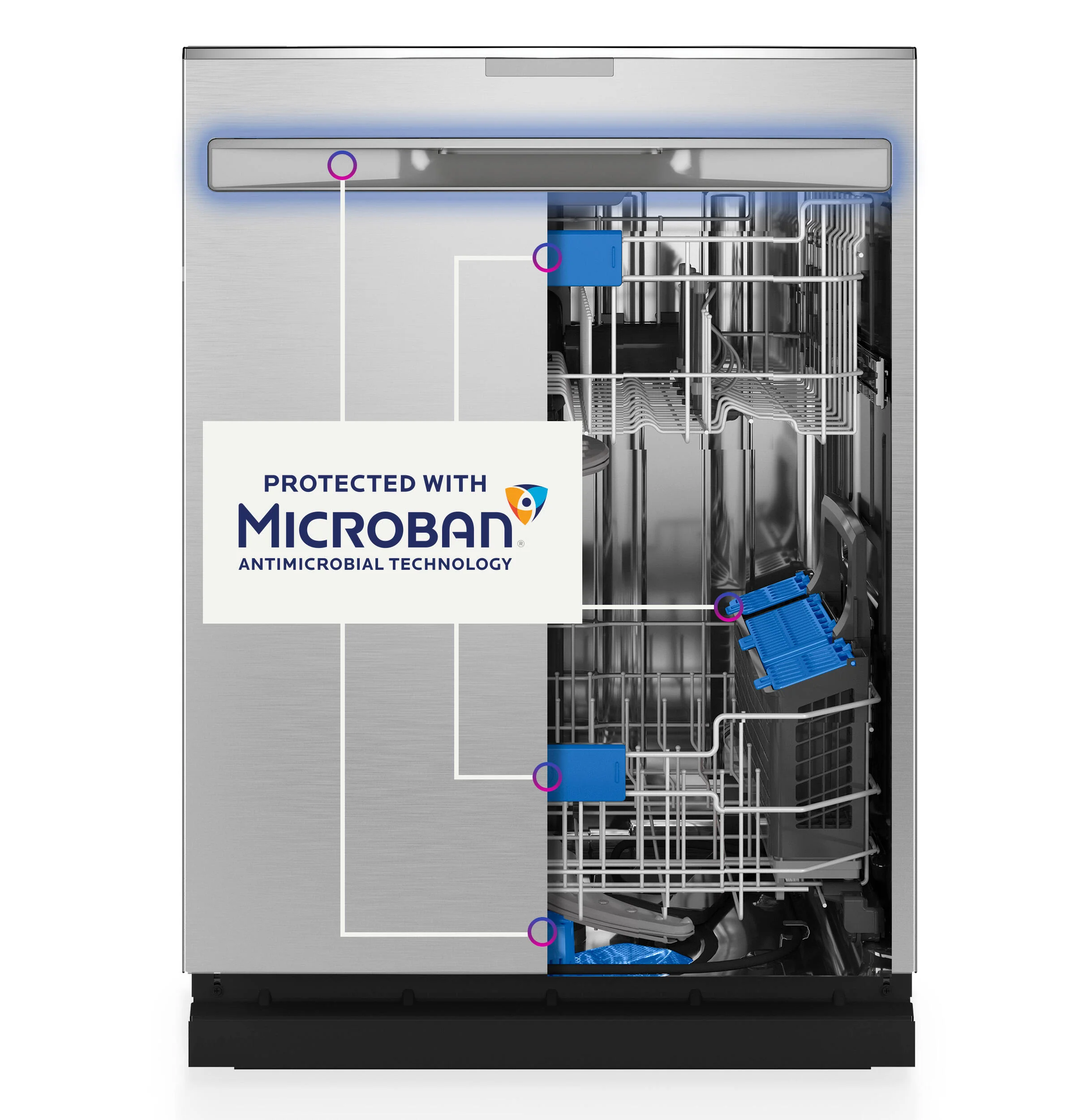 Ge Appliances PDP755SYRFS Ge Profile™ Ultrafresh System Dishwasher With Stainless Steel Interior - Image 13