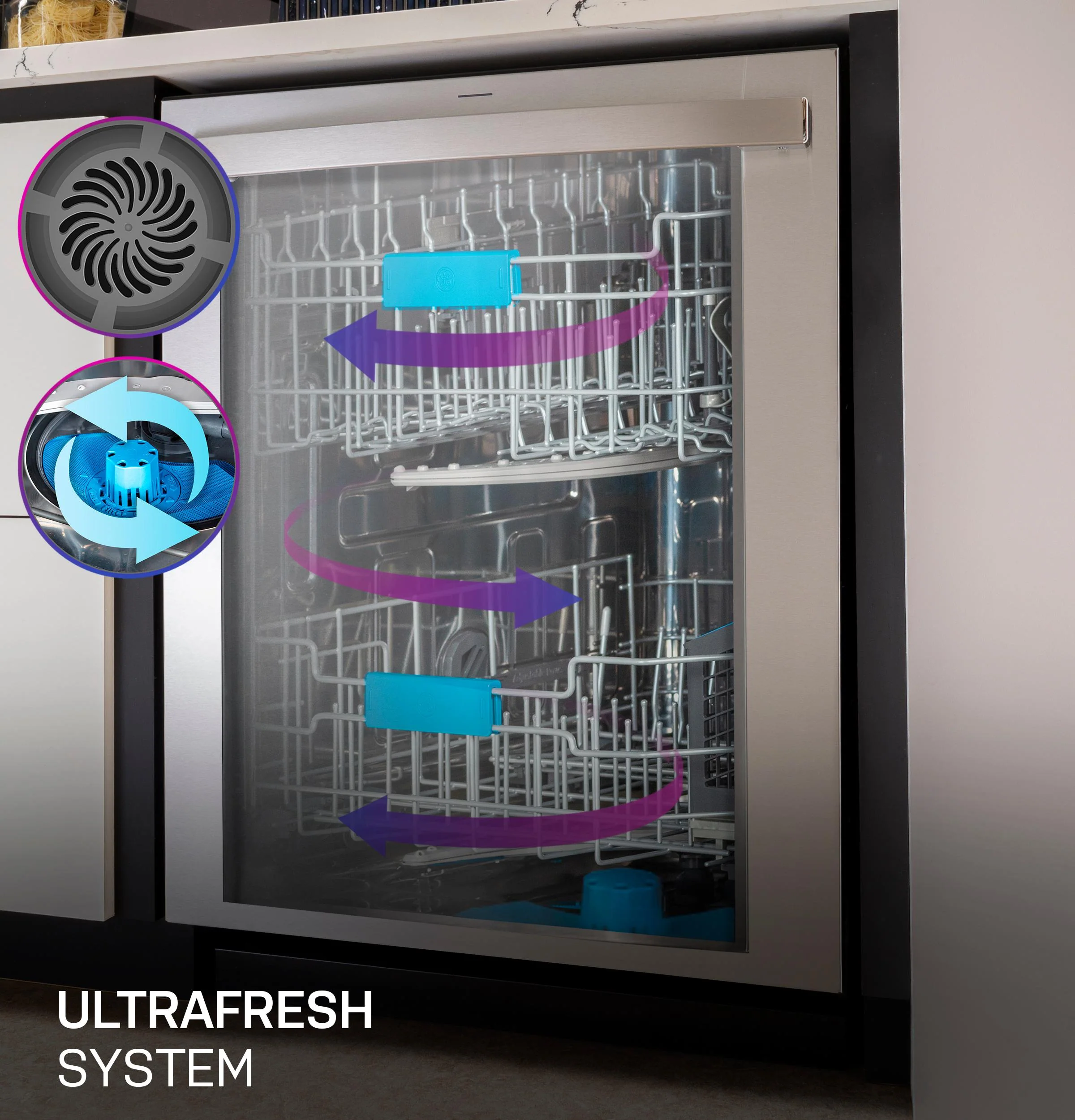 Ge Appliances PDT755SYVFS Ge Profile™ Energy Star Smart Ultrafresh System Dishwasher With Microban™ Antimicrobial Technology With Deep Clean Washing 3Rd Rack, 42 Dba - Image 30