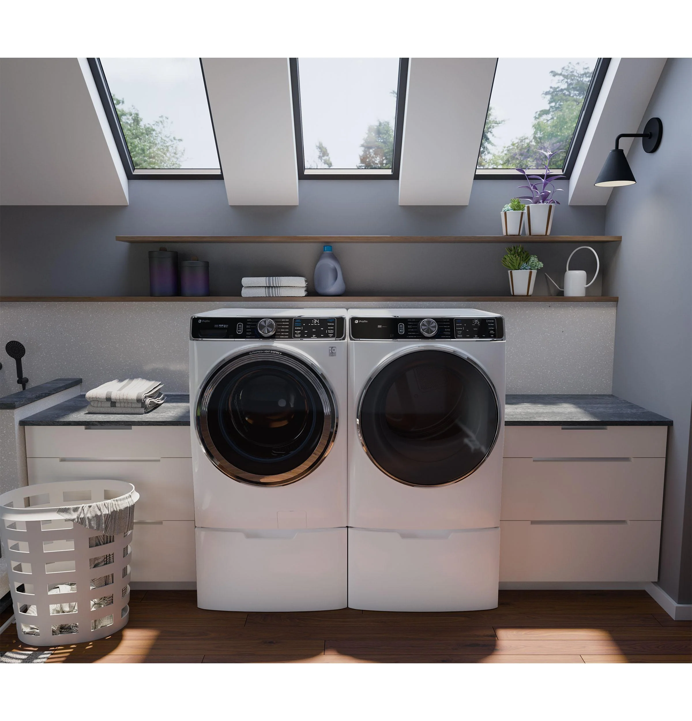 Ge Appliances PFD87GSSVWW Ge Profile™ 7.8 Cu. Ft. Capacity Smart Front Load Gas Dryer With Steam And Sanitize Cycle - Image 13