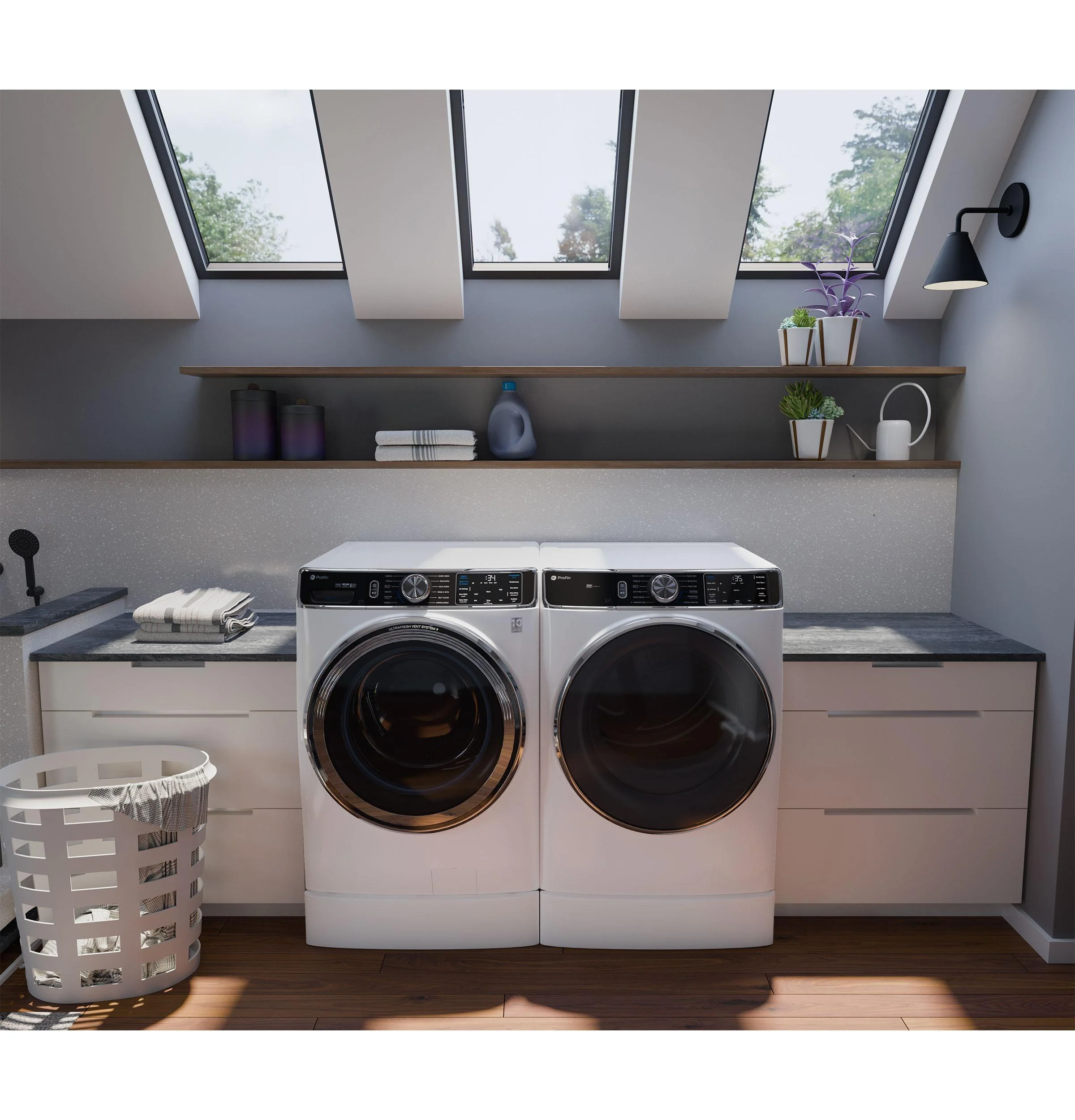 Ge Appliances PFD87GSSVWW Ge Profile™ 7.8 Cu. Ft. Capacity Smart Front Load Gas Dryer With Steam And Sanitize Cycle - Image 14