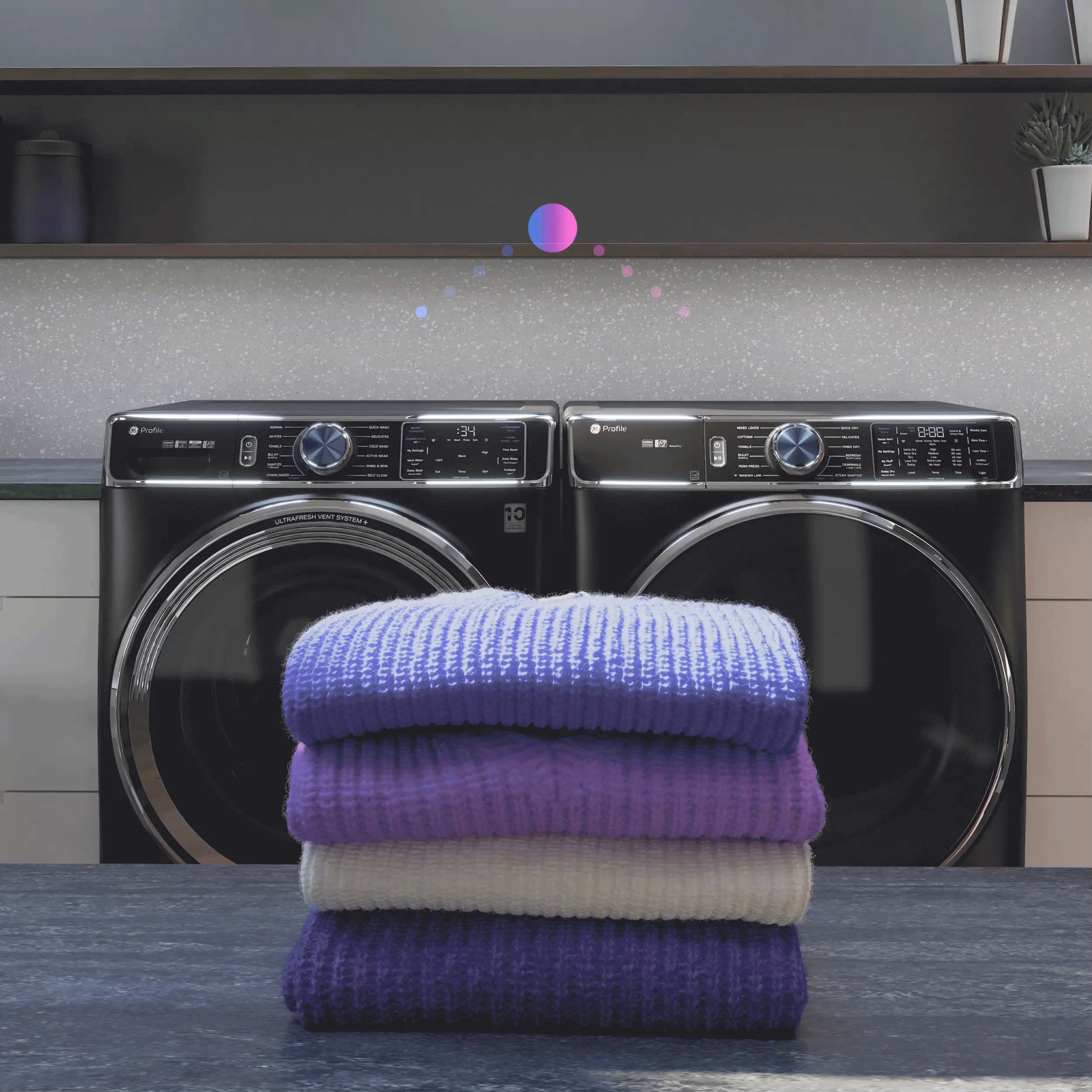 Ge Appliances PFD95ESPWDS Ge Profile™ Energy Star® 7.8 Cu. Ft. Capacity Smart Front Load Electric Dryer With Steam And Sanitize Cycle - Image 19