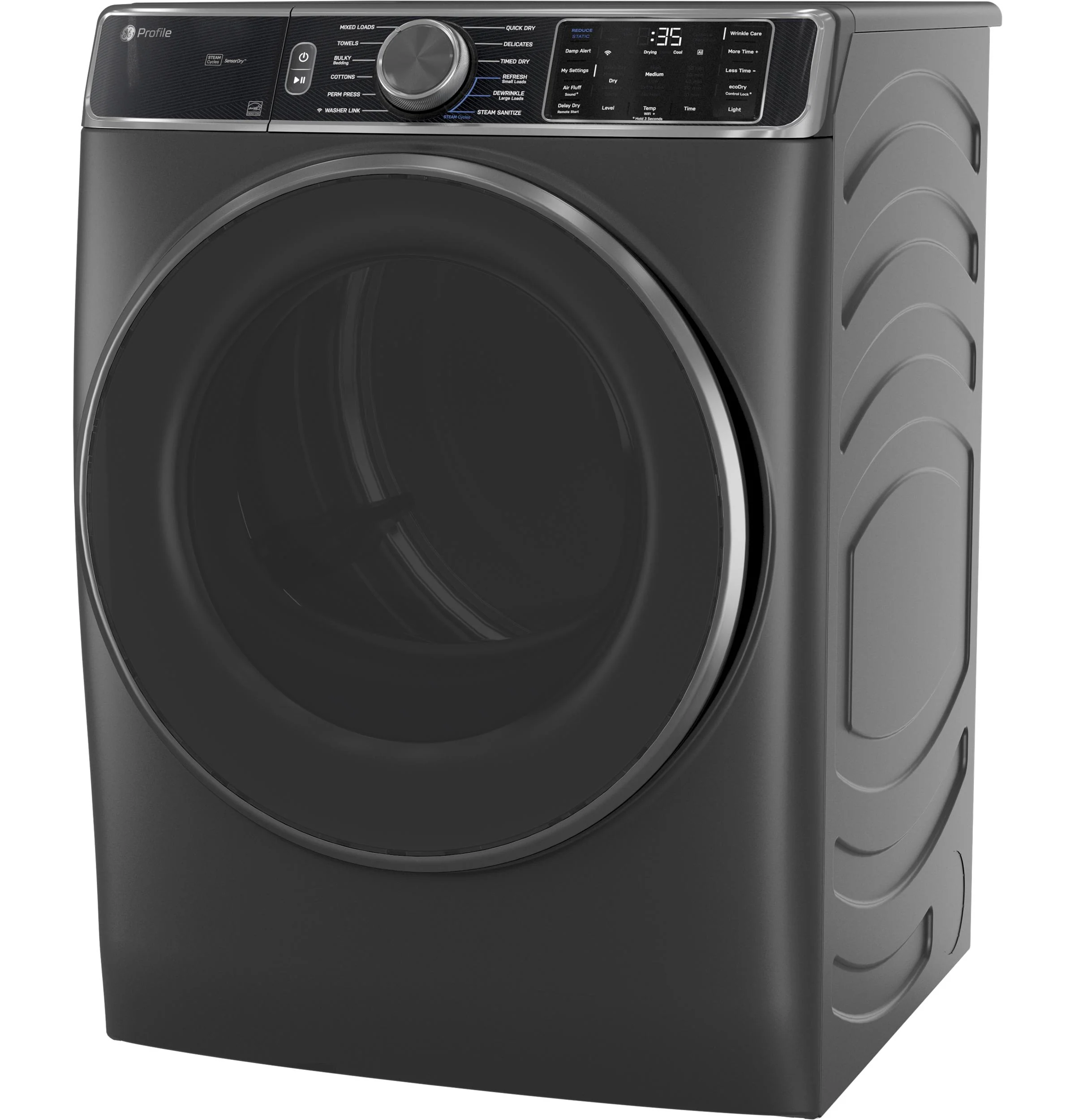 Ge Appliances PFD95ESPWDS Ge Profile™ Energy Star® 7.8 Cu. Ft. Capacity Smart Front Load Electric Dryer With Steam And Sanitize Cycle - Image 5
