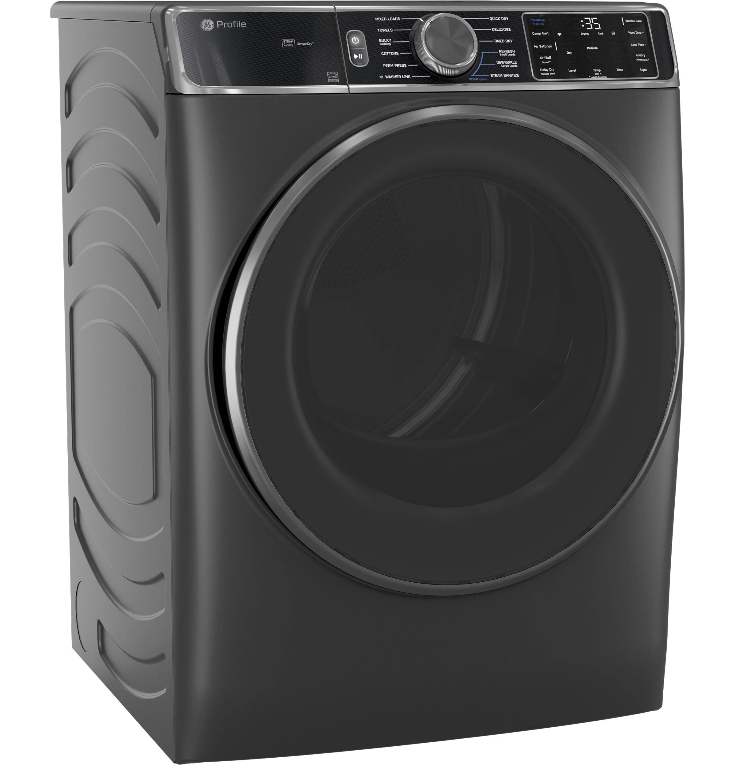 Ge Appliances PFD95GSPWDS Ge Profile™ Energy Star® 7.8 Cu. Ft. Capacity Smart Front Load Gas Dryer With Steam And Sanitize Cycle - Image 4