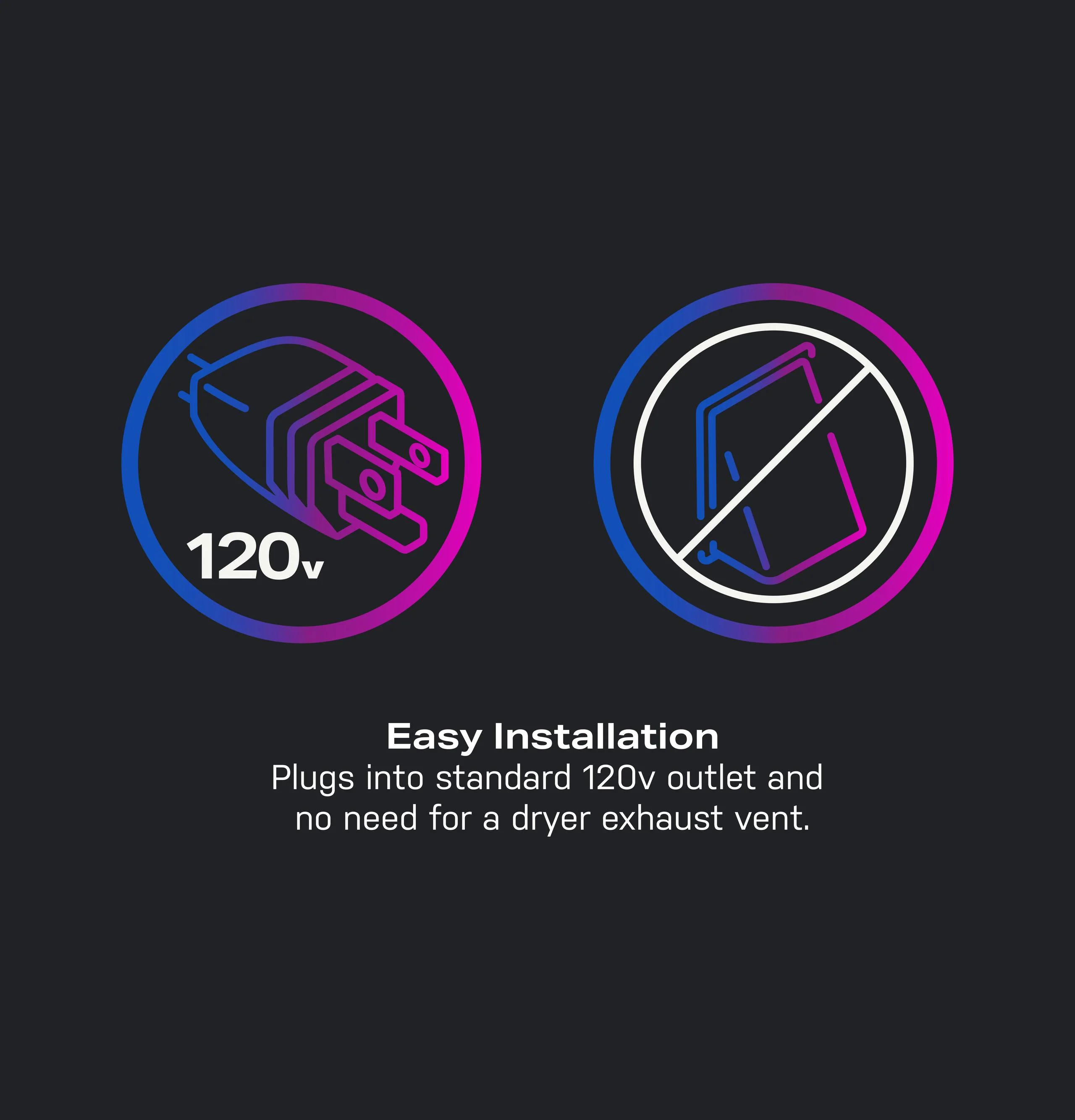 Ge Appliances PFQ97HSPVDS Ge Profile™ 4.8 Cu. Ft. Capacity Ultrafast Combo With Ventless Heat Pump Technology Washer/Dryer - Image 7