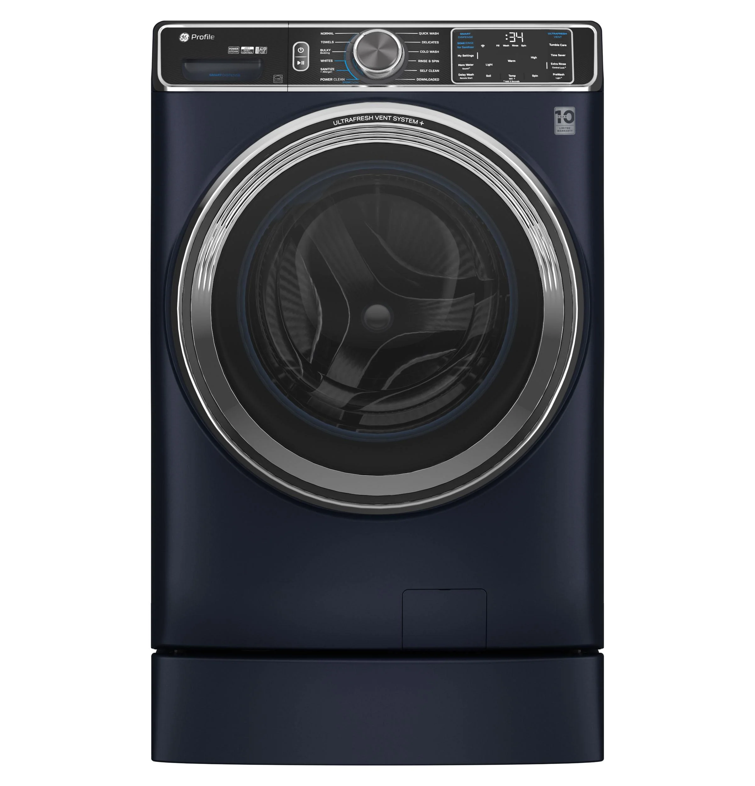 Ge Appliances PFW870SPVRS Ge Profile™ 5.3 Cu. Ft. Capacity Smart Front Load Energy Star® Washer With Ultrafresh™ Vent System+ With Odorblock™ - Image 18
