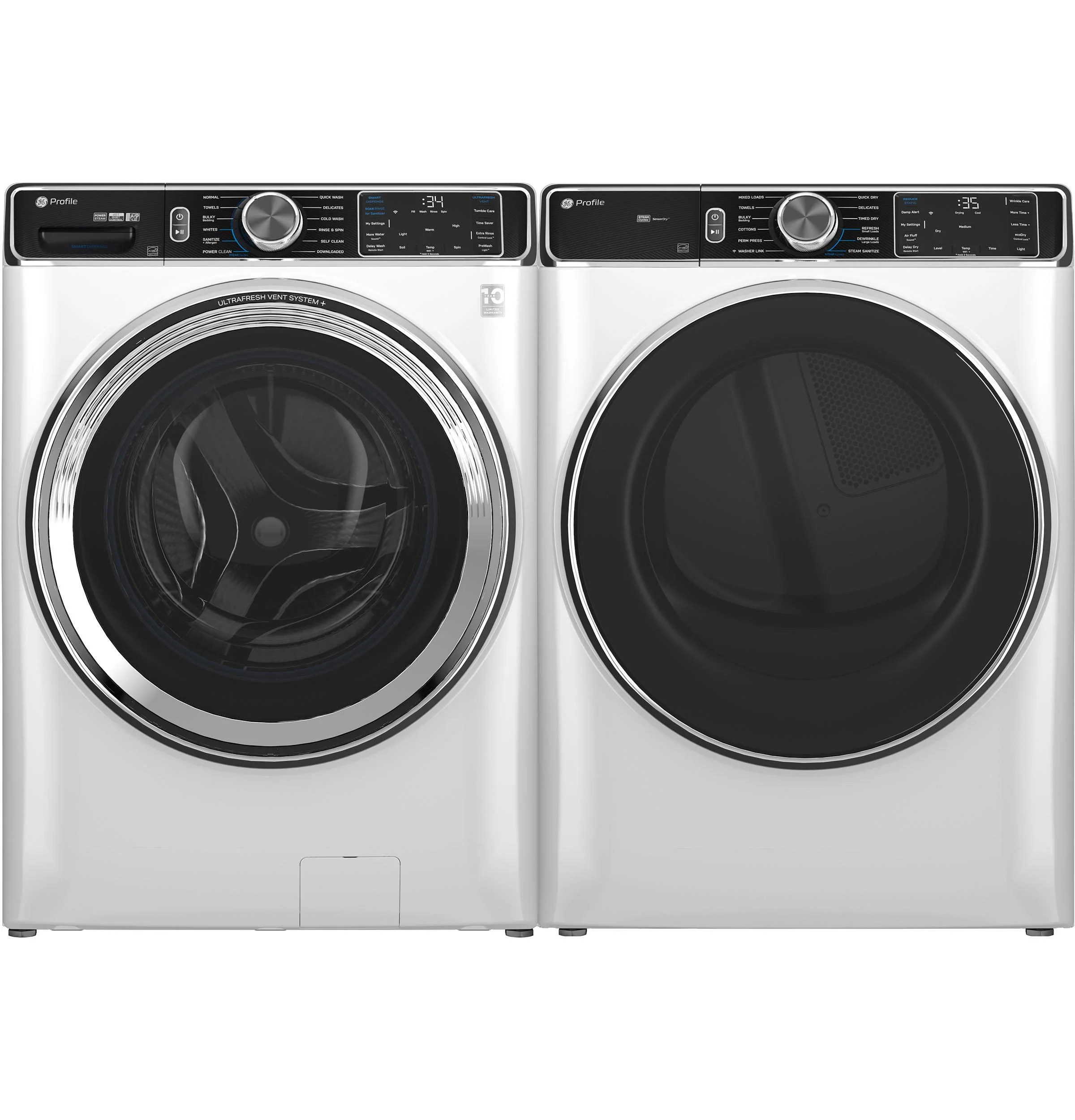 Ge Appliances PFW870SSVWW Ge Profile™ 5.3 Cu. Ft. Capacity Smart Front Load Energy Star® Washer With Ultrafresh™ Vent System+ With Odorblock™ - Image 20