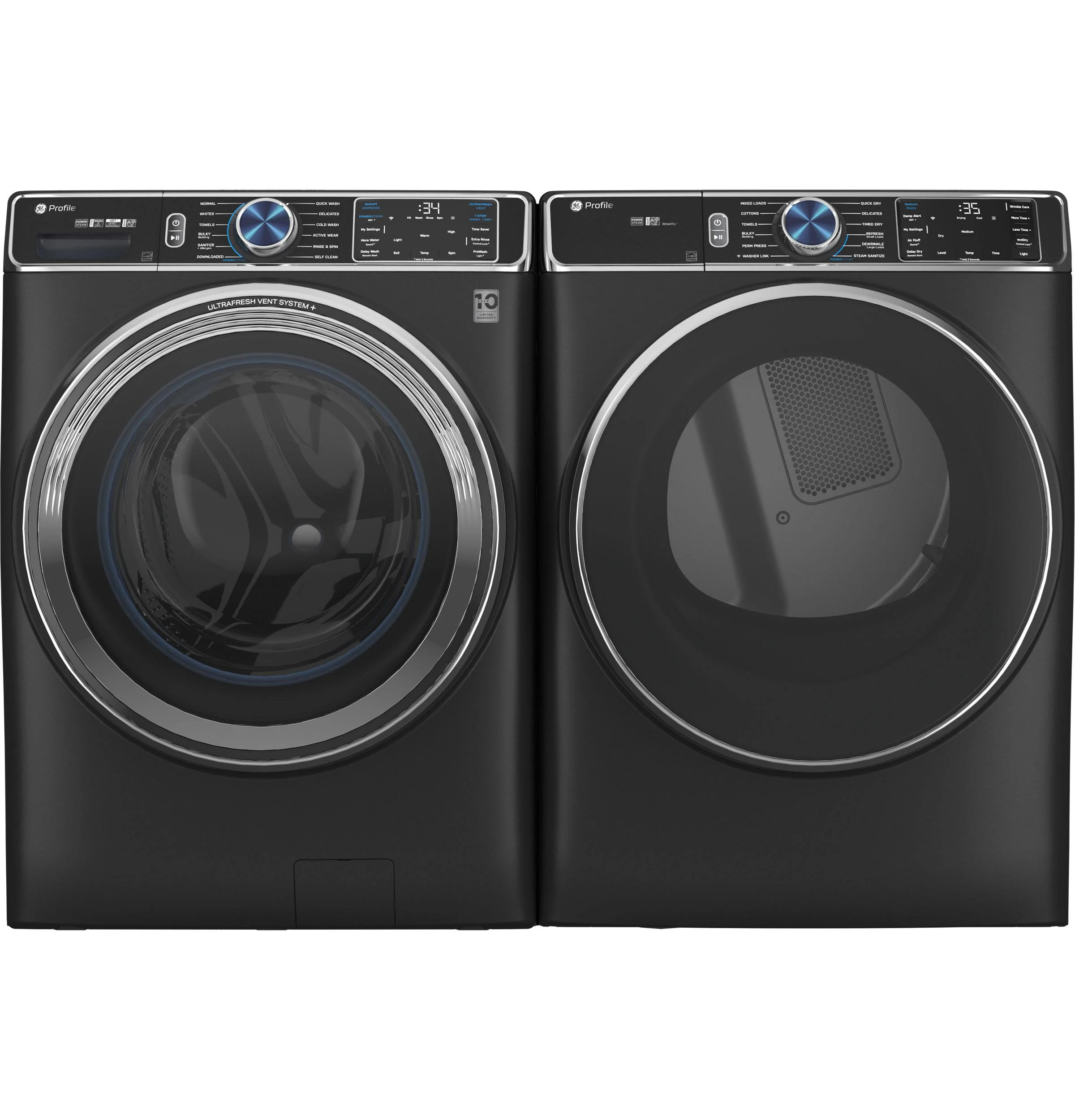 Ge Appliances PFW950SPTDS Ge Profile™ 5.3 Cu. Ft. Capacity Smart Front Load Energy Star® Steam Washer With Adaptive Smartdispense™ Ultrafresh Vent System Plus™ With Odorblock™ - Image 10