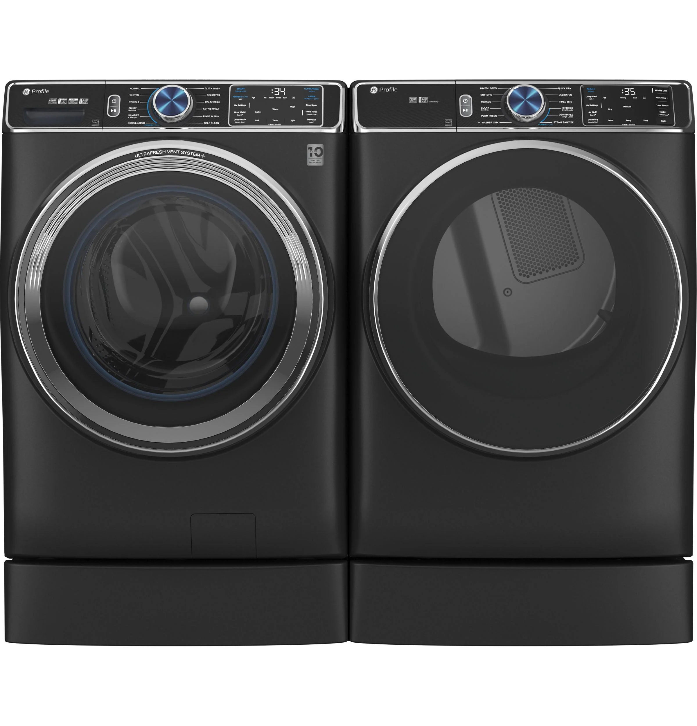 Ge Appliances PFW950SPTDS Ge Profile™ 5.3 Cu. Ft. Capacity Smart Front Load Energy Star® Steam Washer With Adaptive Smartdispense™ Ultrafresh Vent System Plus™ With Odorblock™ - Image 12