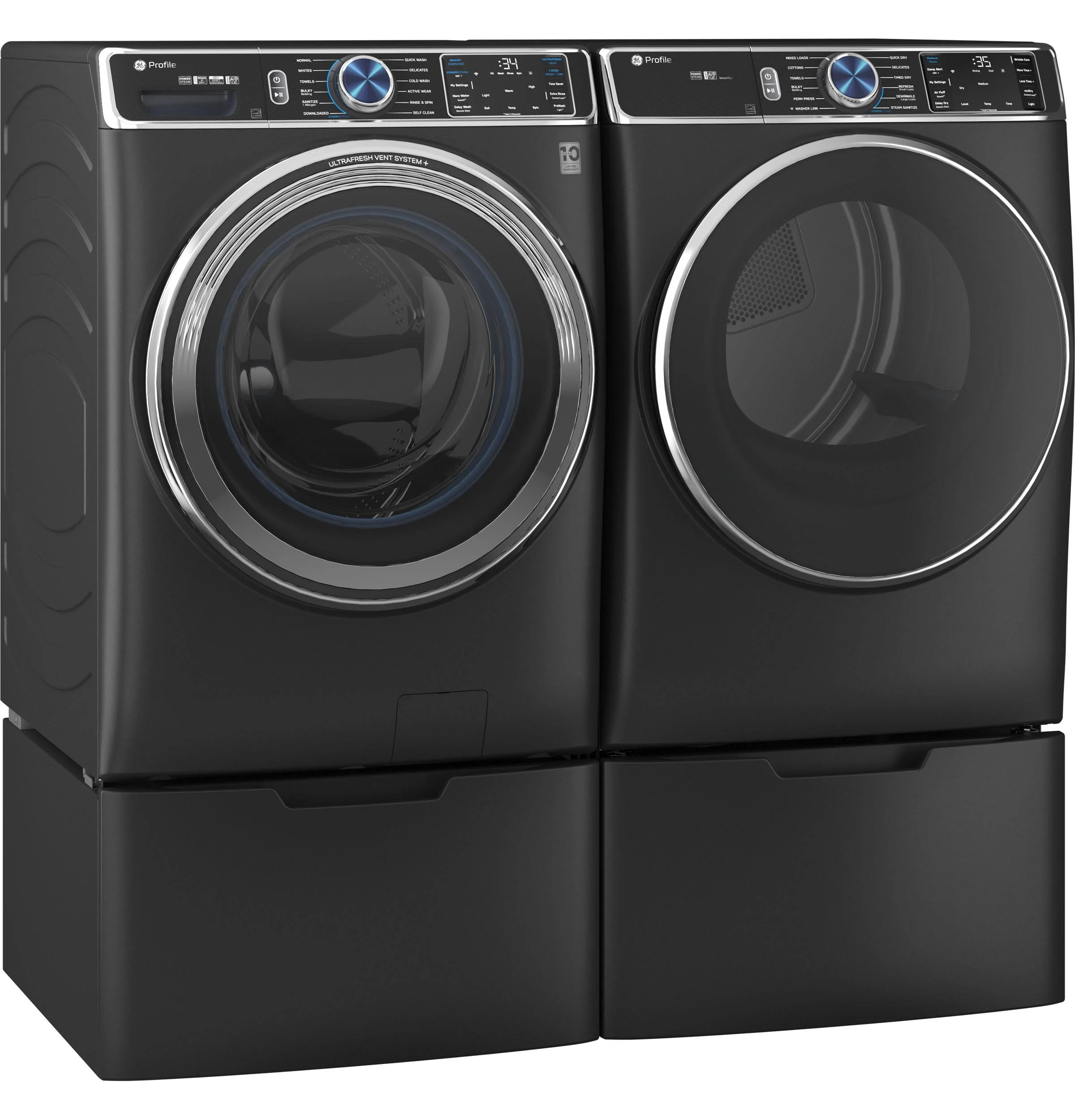 Ge Appliances PFW950SPTDS Ge Profile™ 5.3 Cu. Ft. Capacity Smart Front Load Energy Star® Steam Washer With Adaptive Smartdispense™ Ultrafresh Vent System Plus™ With Odorblock™ - Image 13