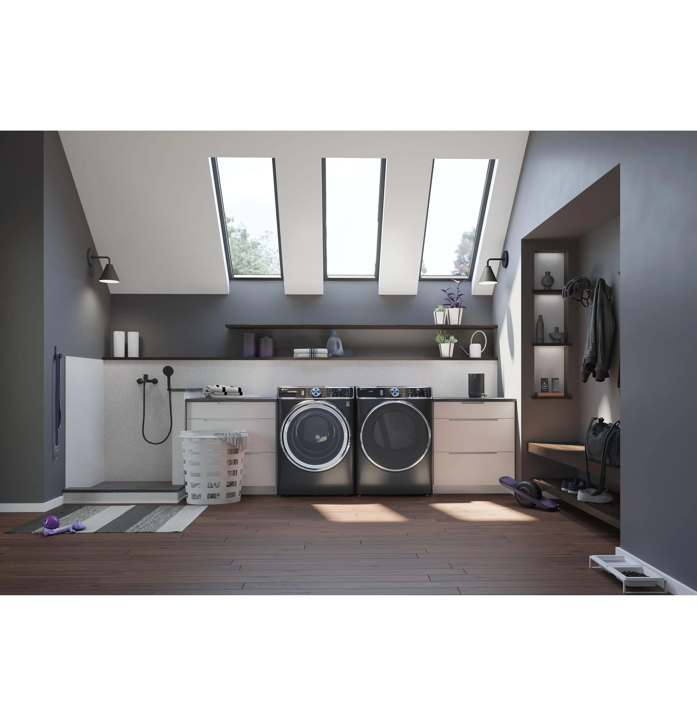 Ge Appliances PFW950SPTDS Ge Profile™ 5.3 Cu. Ft. Capacity Smart Front Load Energy Star® Steam Washer With Adaptive Smartdispense™ Ultrafresh Vent System Plus™ With Odorblock™ - Image 15