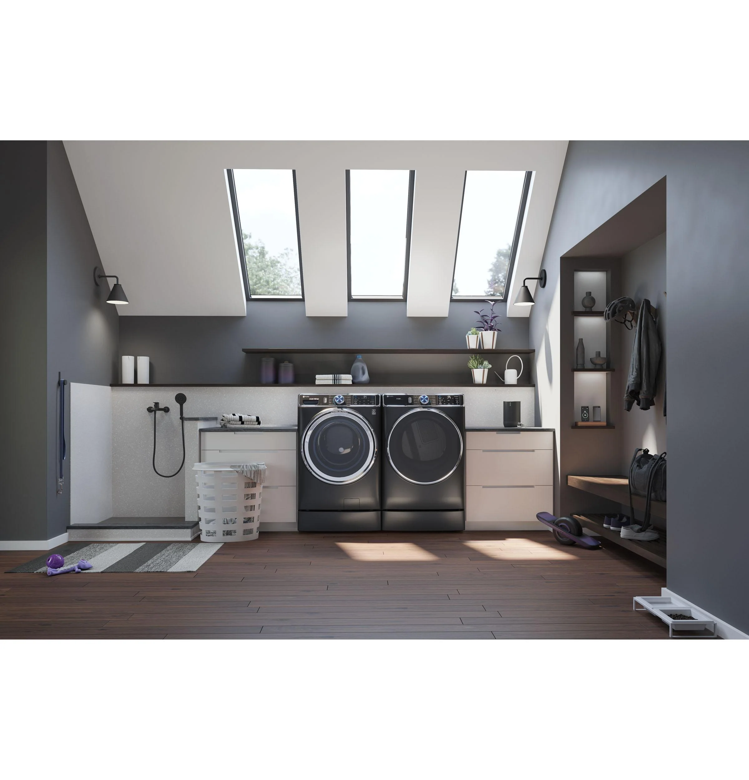 Ge Appliances PFW950SPTDS Ge Profile™ 5.3 Cu. Ft. Capacity Smart Front Load Energy Star® Steam Washer With Adaptive Smartdispense™ Ultrafresh Vent System Plus™ With Odorblock™ - Image 17