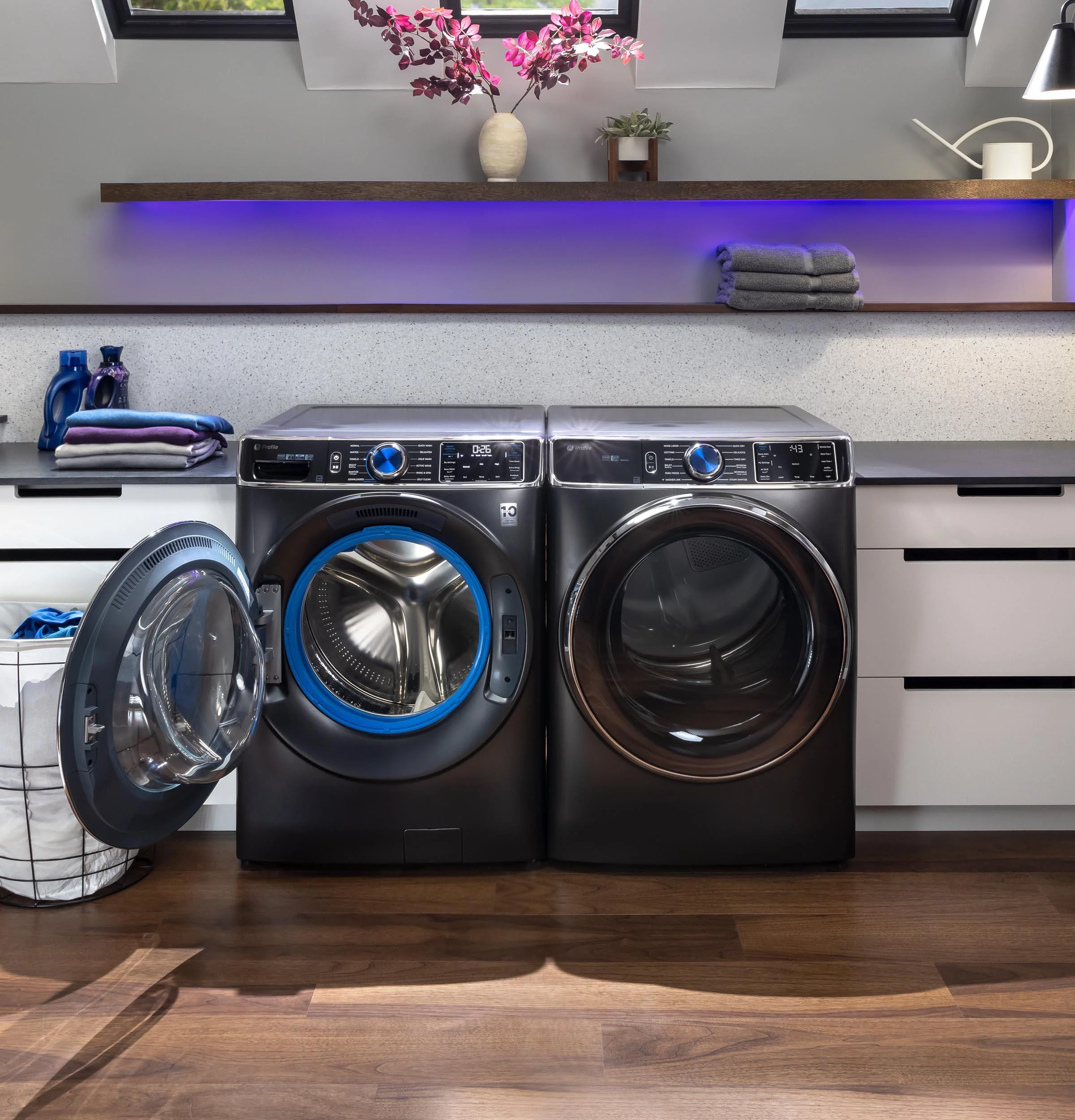 Ge Appliances PFW950SPTDS Ge Profile™ 5.3 Cu. Ft. Capacity Smart Front Load Energy Star® Steam Washer With Adaptive Smartdispense™ Ultrafresh Vent System Plus™ With Odorblock™ - Image 20