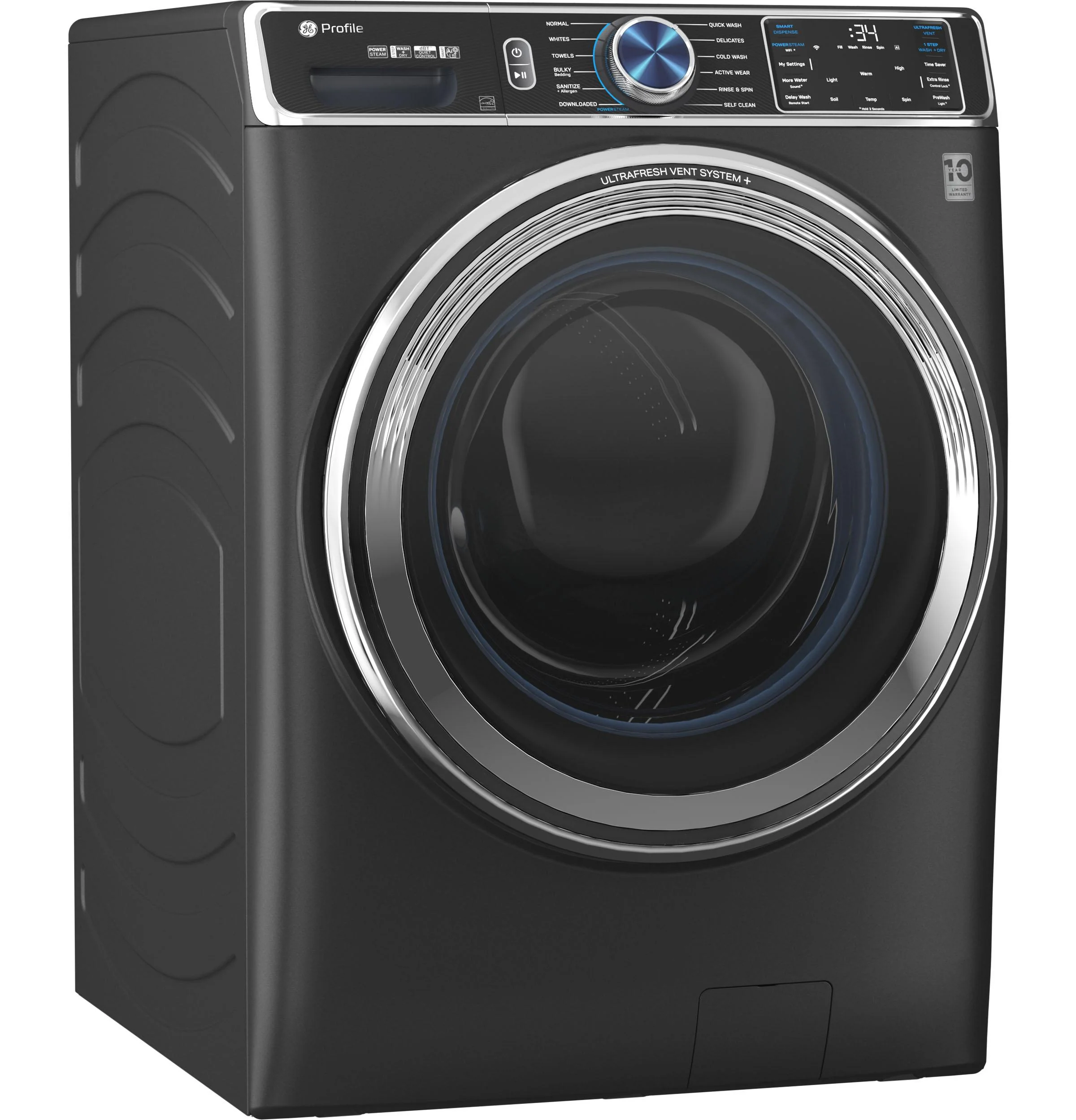 Ge Appliances PFW950SPTDS Ge Profile™ 5.3 Cu. Ft. Capacity Smart Front Load Energy Star® Steam Washer With Adaptive Smartdispense™ Ultrafresh Vent System Plus™ With Odorblock™ - Image 5