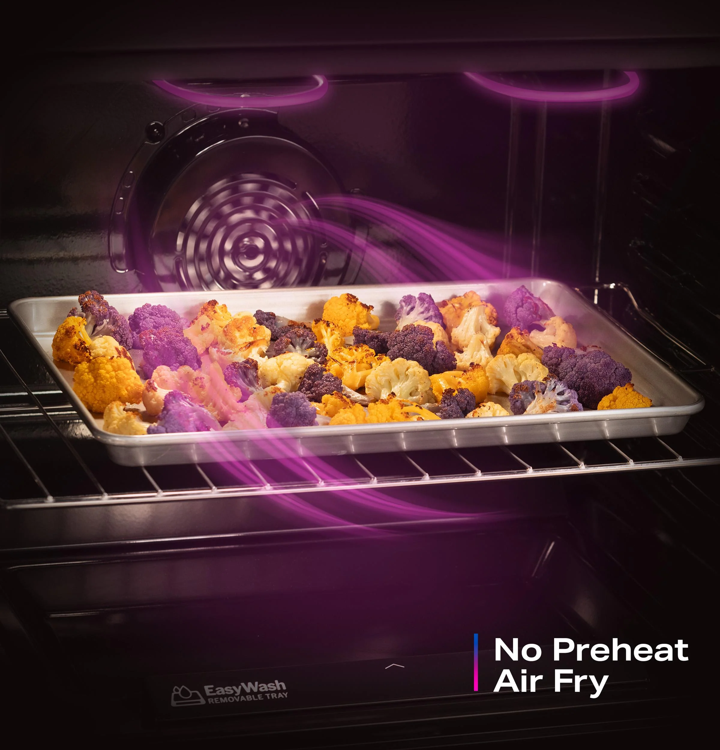 Ge Appliances PGF700AYFS Ge Profile™ 30" Smart Free-Standing Gas Convection Range With No Preheat Air Fry And Easywash™ Oven Tray - Image 12
