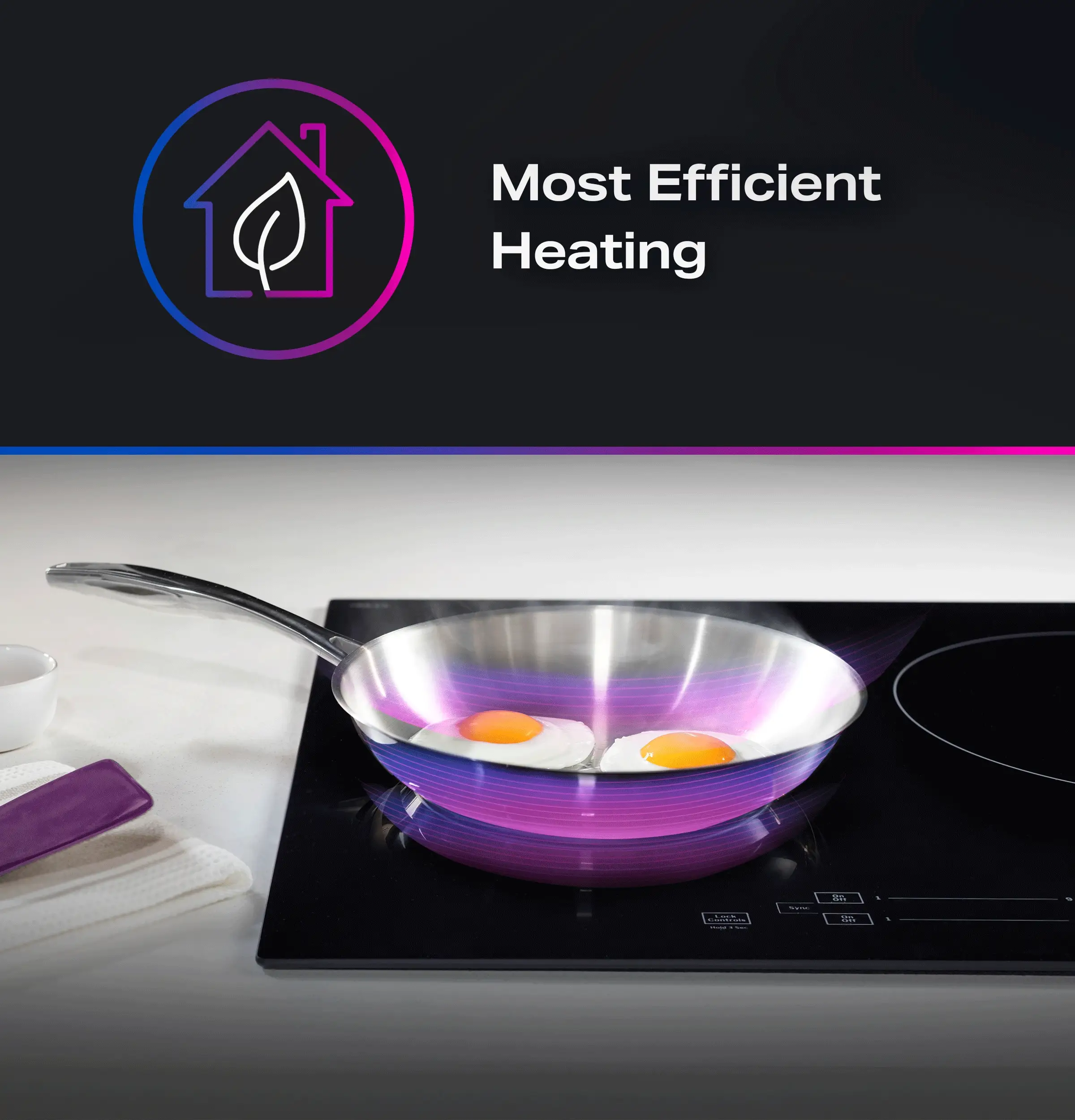 Ge Appliances PHP6030DWBB Ge Profile™ Energy Star® 30" Built-In Touch Control Induction Cooktop - Image 10