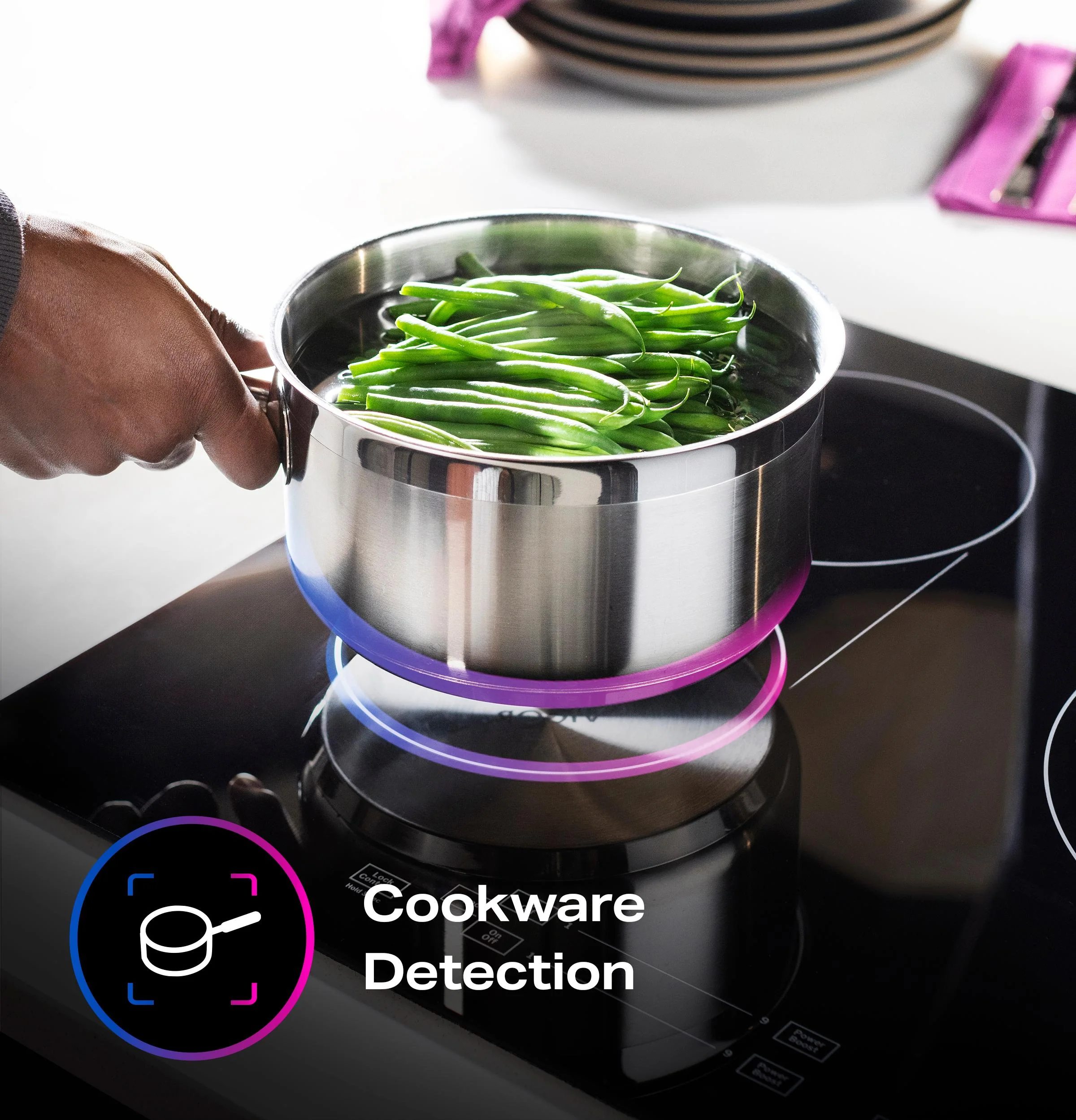 Ge Appliances PHP6030DWBB Ge Profile™ Energy Star® 30" Built-In Touch Control Induction Cooktop - Image 9