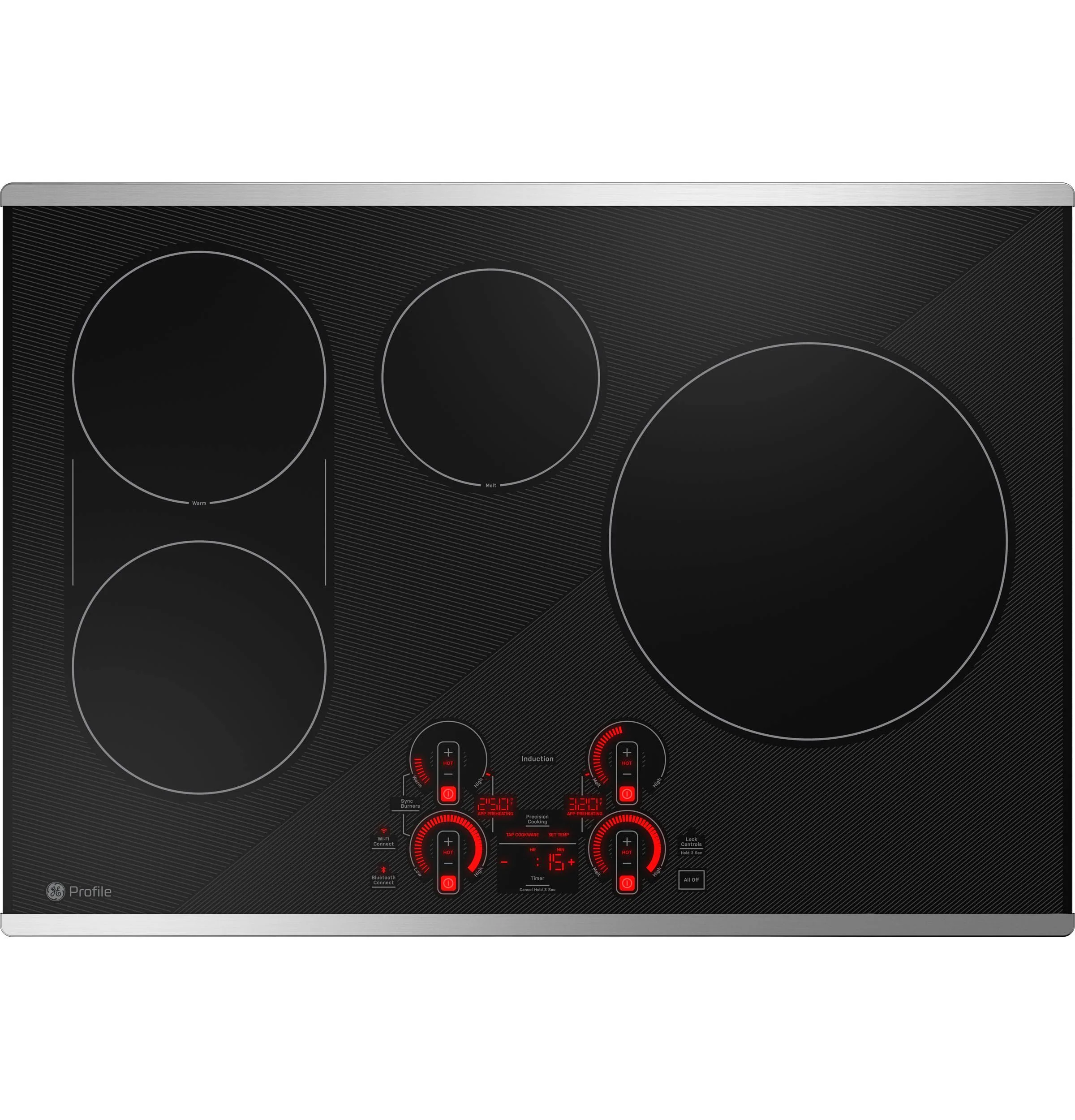 Ge Appliances PHP9030STSS Ge Profile™ 30" Built-In Touch Control Induction Cooktop - Image 2