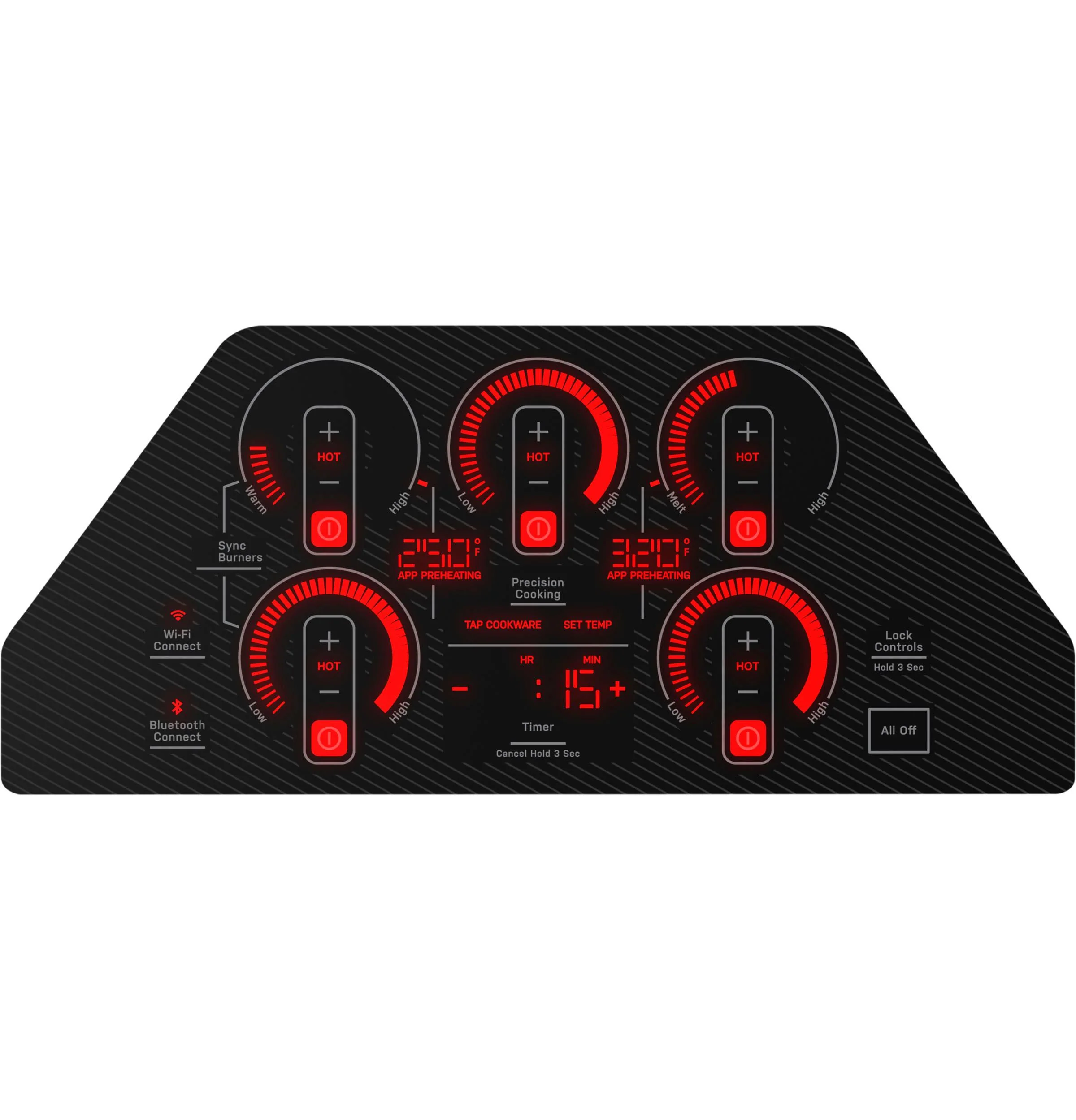 Ge Appliances PHP9036STSS Ge Profile™ 36" Built-In Touch Control Induction Cooktop - Image 4