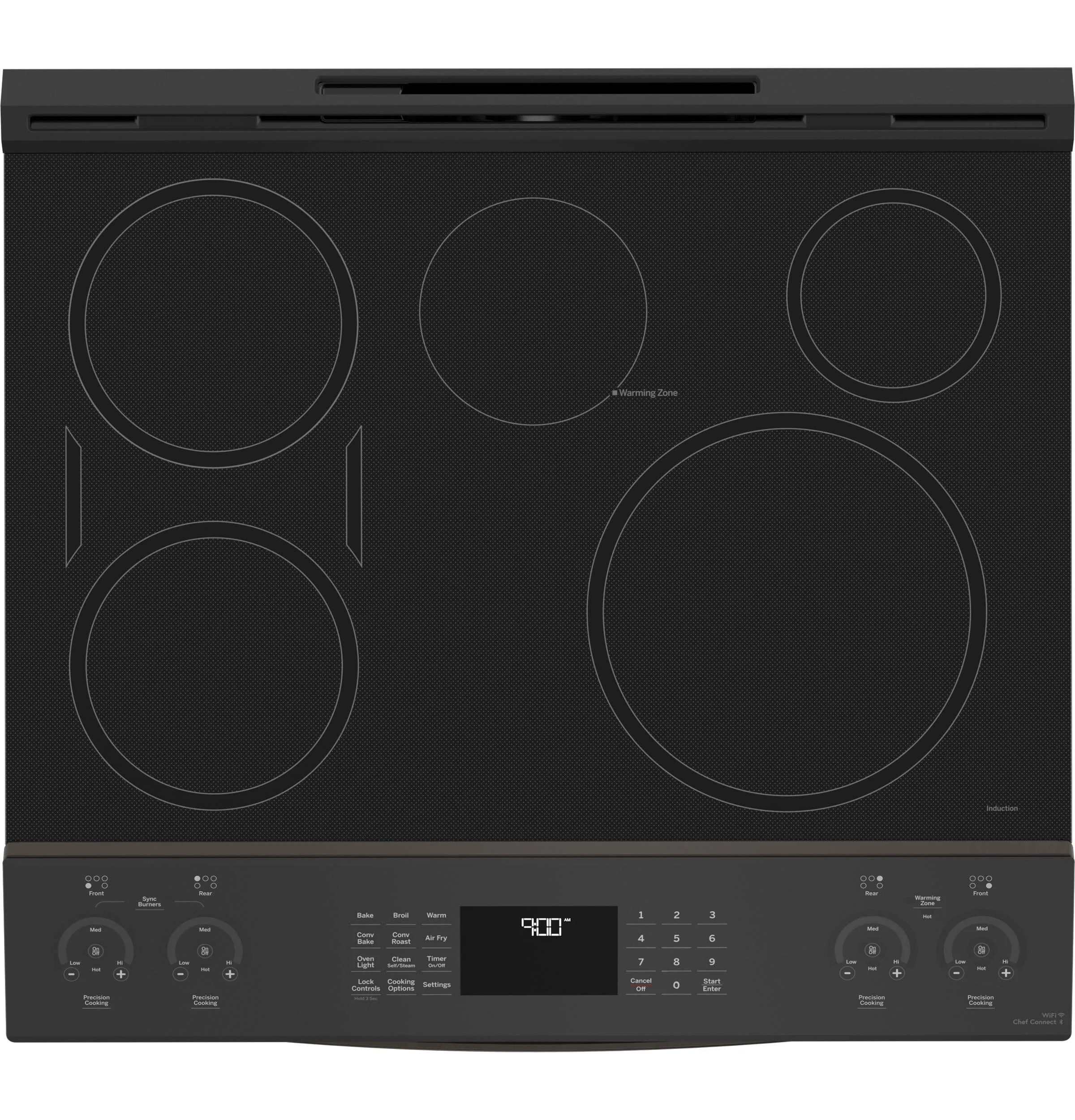 Ge Appliances PHS930BPTS Ge Profile™ 30" Smart Slide-In Front-Control Induction And Convection Range With No Preheat Air Fry - Image 5