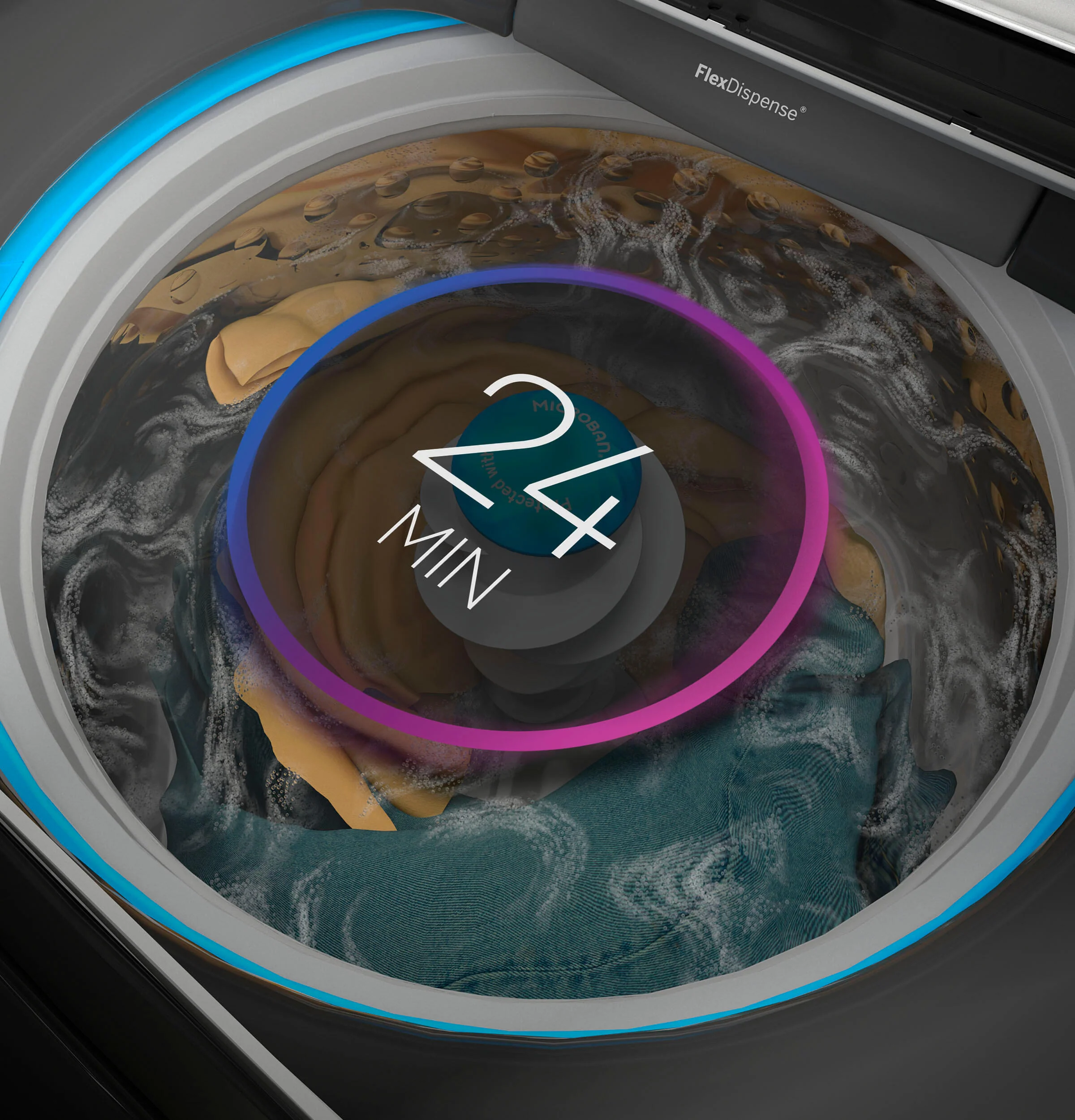 Ge Appliances PTW600BPRDG Ge Profile™ 5.0 Cu. Ft. Capacity Washer With Smarter Wash Technology And Flexdispense™ - Image 17