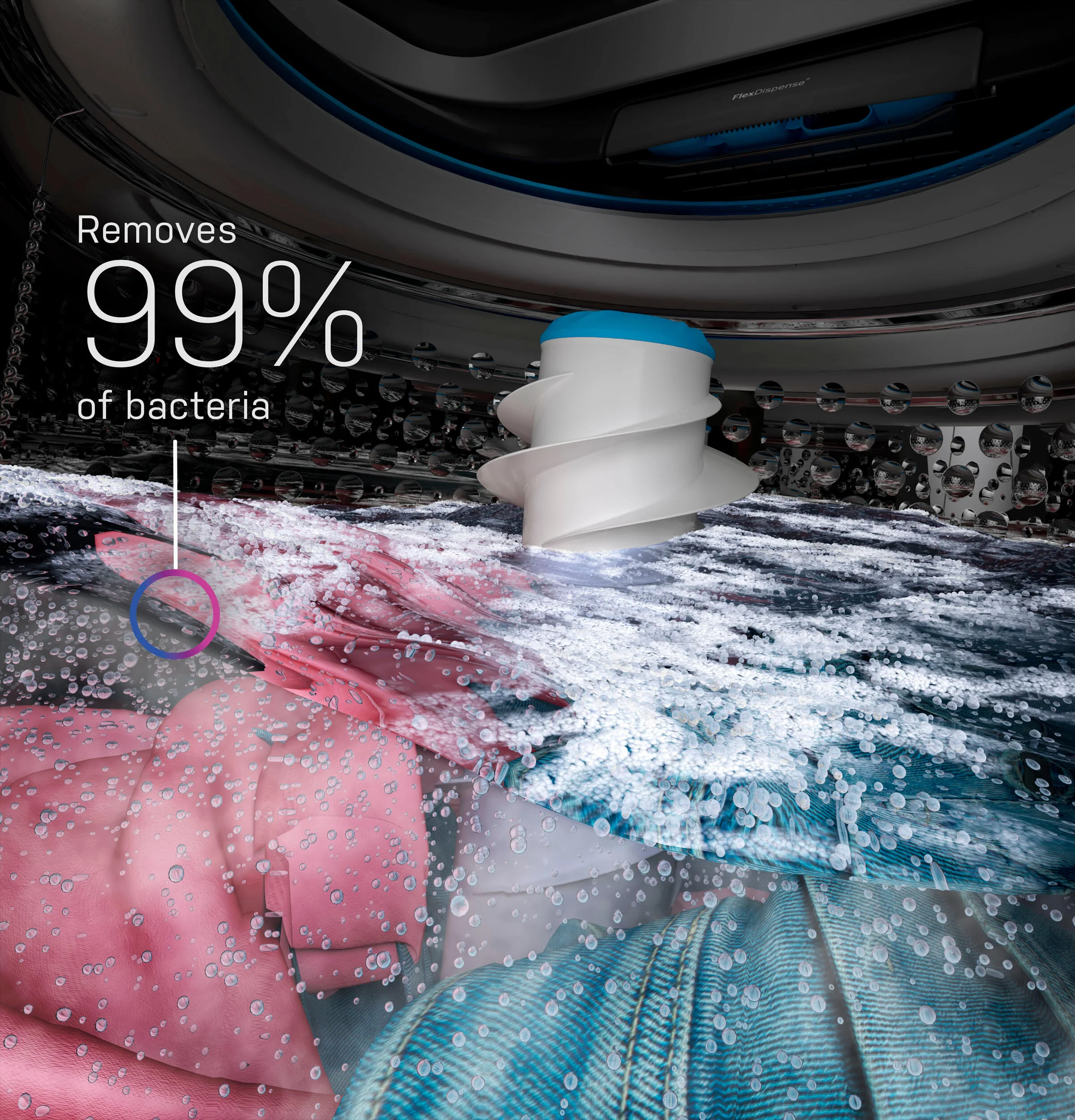 Ge Appliances PTW600BSRWS Ge Profile™ 5.0 Cu. Ft. Capacity Washer With Smarter Wash Technology And Flexdispense™ - Image 16