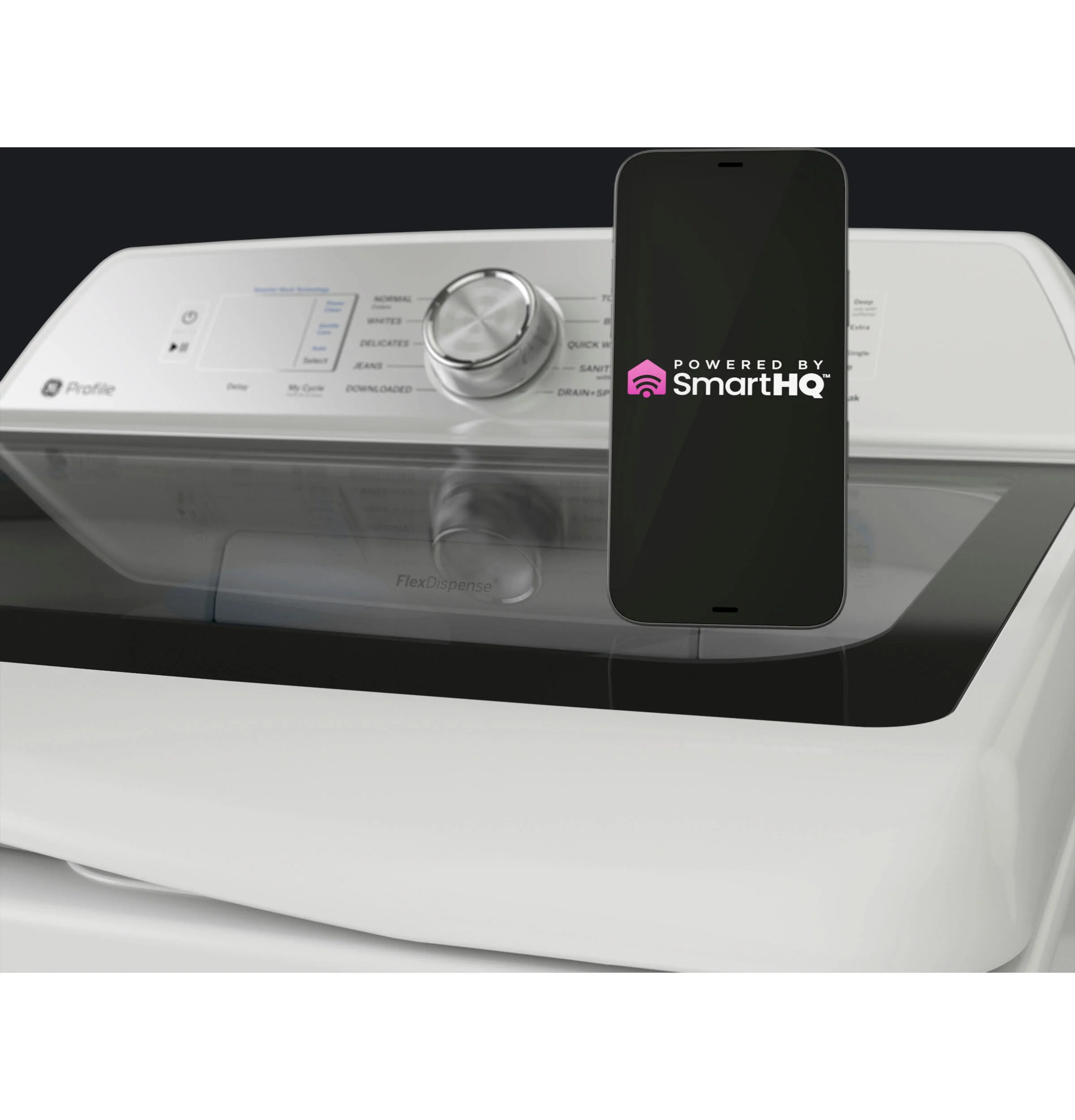 Ge Appliances PTW605BSRWS Ge Profile™ 4.9 Cu. Ft. Capacity Washer With Smarter Wash Technology And Flexdispense™ - Image 15
