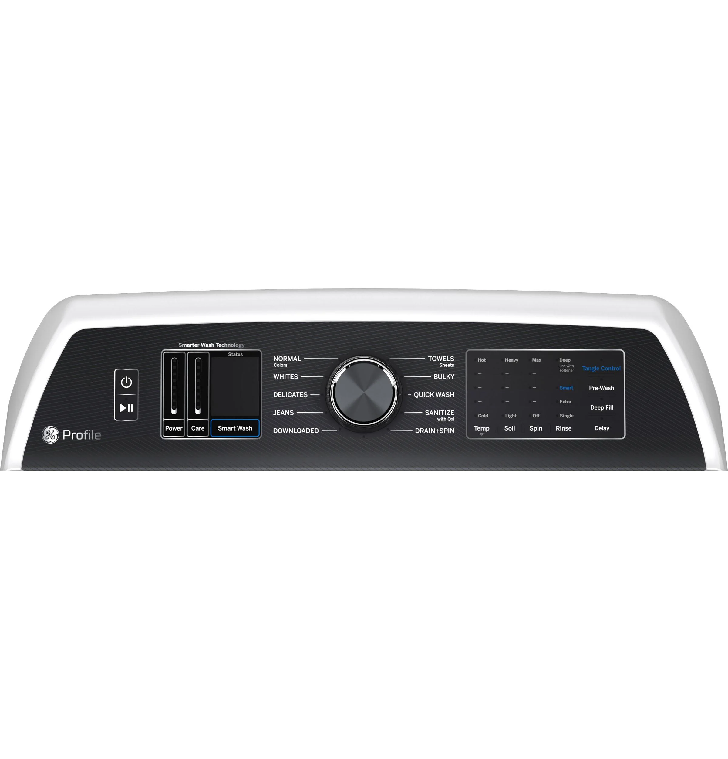 Ge Appliances PTW705BSTWS Ge Profile™ 5.3 Cu. Ft. Capacity Washer With Smarter Wash Technology And Flexdispense™ - Image 4