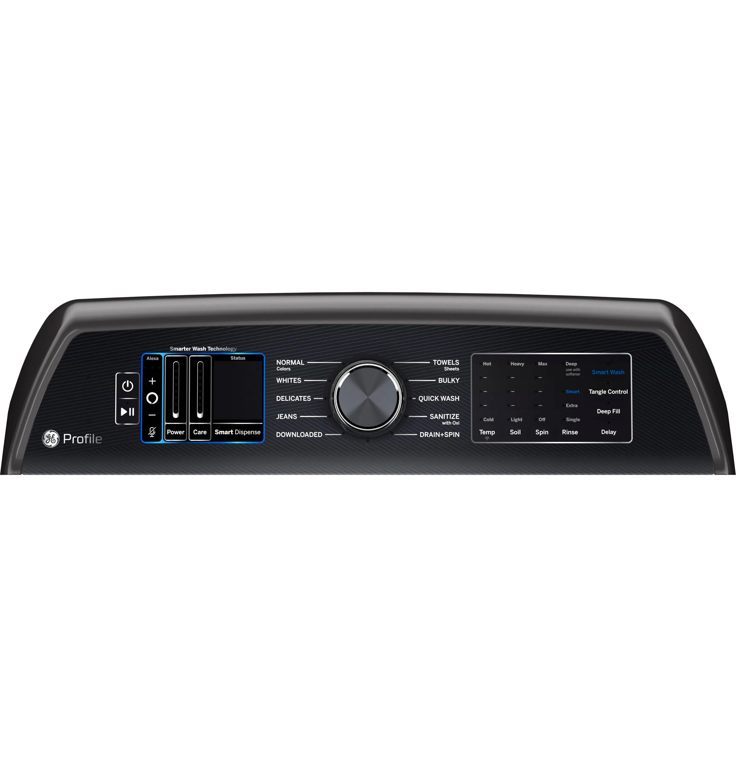 Ge Appliances PTW905BPTDG Ge Profile™ 5.3 Cu. Ft. Capacity Washer With Smarter Wash Technology And Flexdispense™ - Image 4