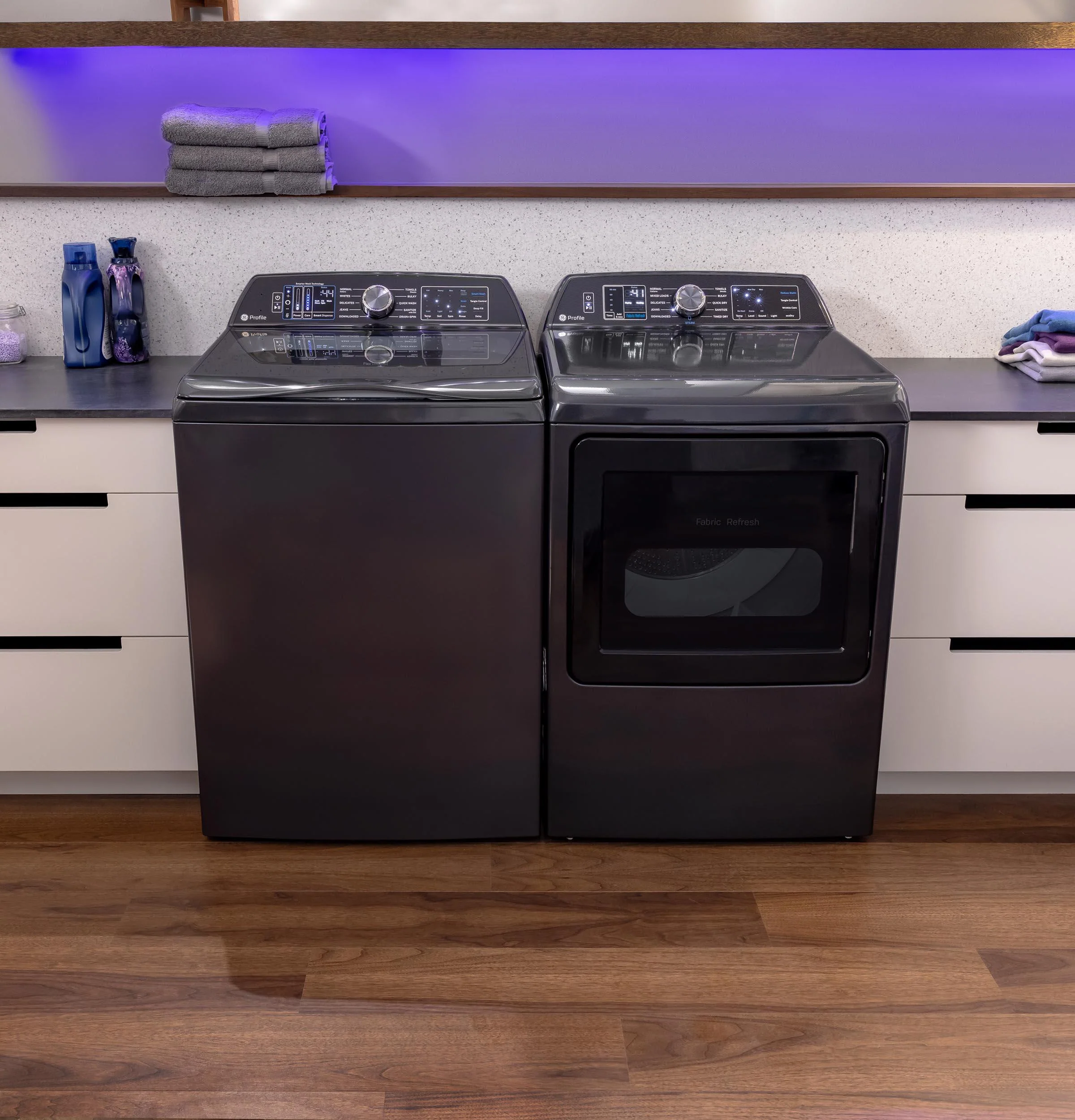 Ge Appliances PTW905BPTDG Ge Profile™ 5.3 Cu. Ft. Capacity Washer With Smarter Wash Technology And Flexdispense™ - Image 8