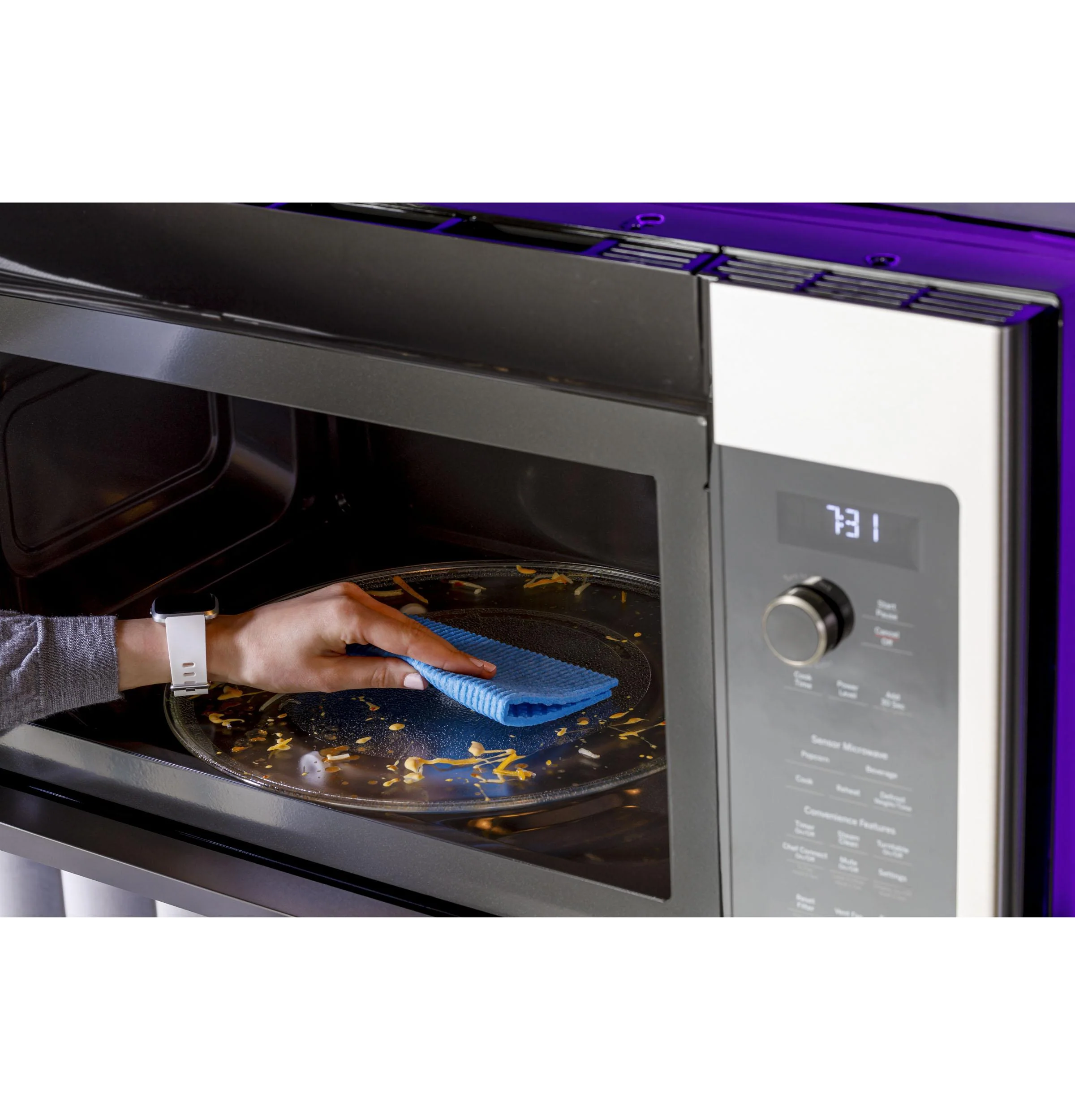 Ge Appliances PVM9225SRSS Ge Profile™ 2.2 Cu. Ft. Over-The-Range Sensor Microwave Oven - Image 11
