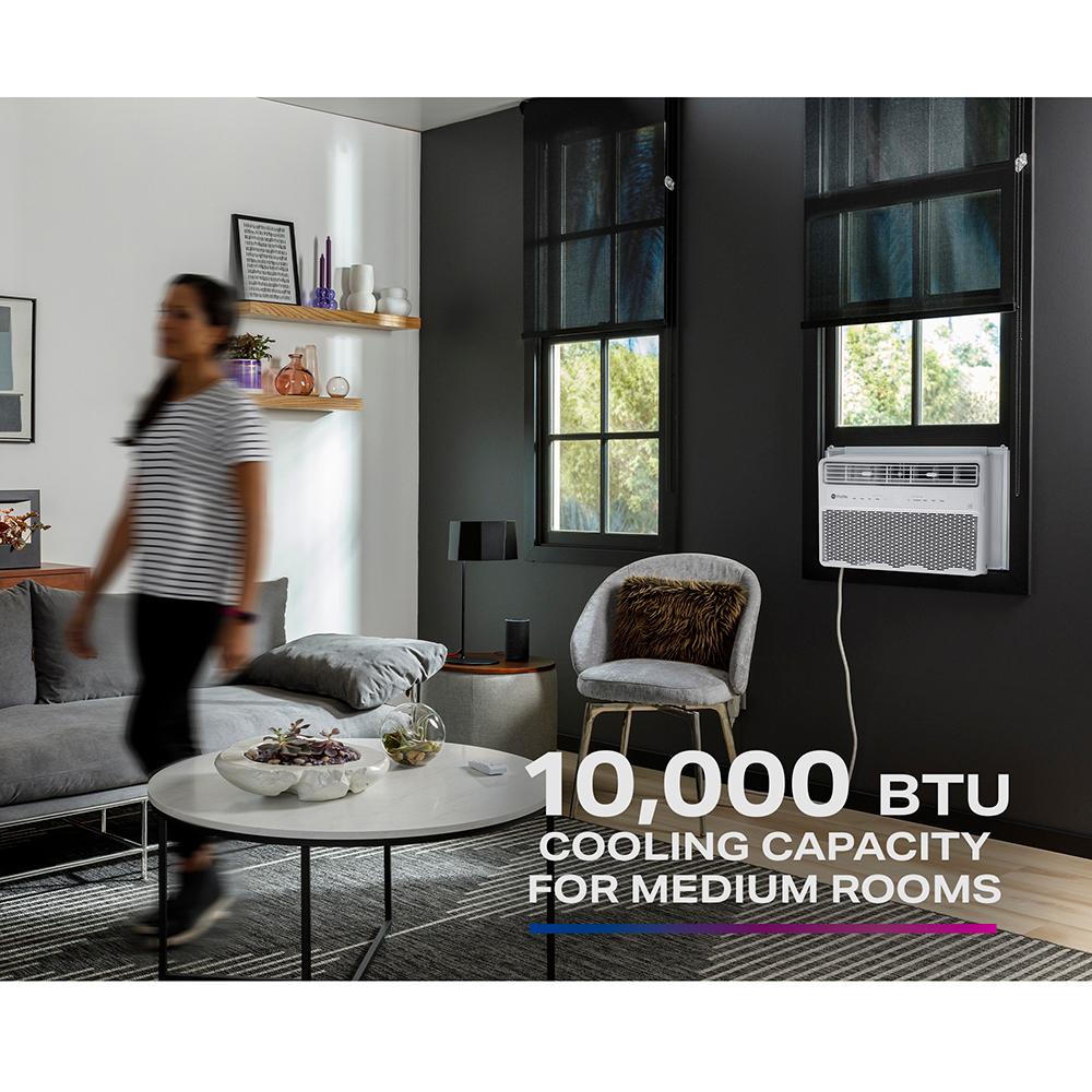 Ge Appliances PWDV10WWF Ge Profile™ Energy Star® 10,000 Btu Inverter Smart Ultra Quiet Window Air Conditioner For Medium Rooms Up To 450 Sq. Ft. - Image 6