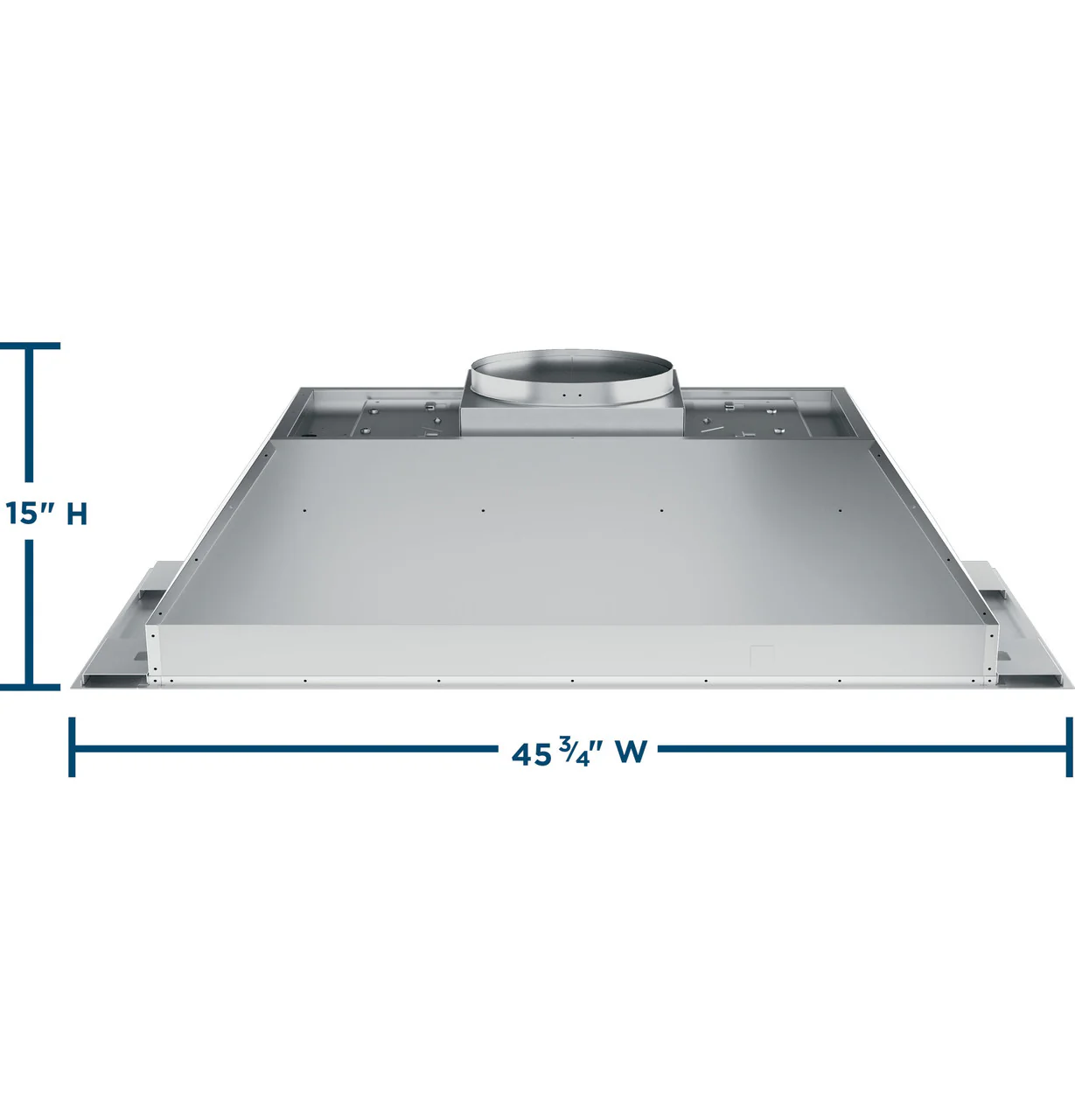 Ge Appliances UVC9480SLSS 48" Custom Hood Insert - Image 4