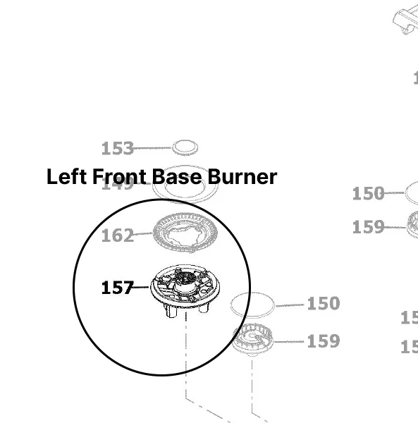 GE CGS700P2 Passover Parts - Image 11