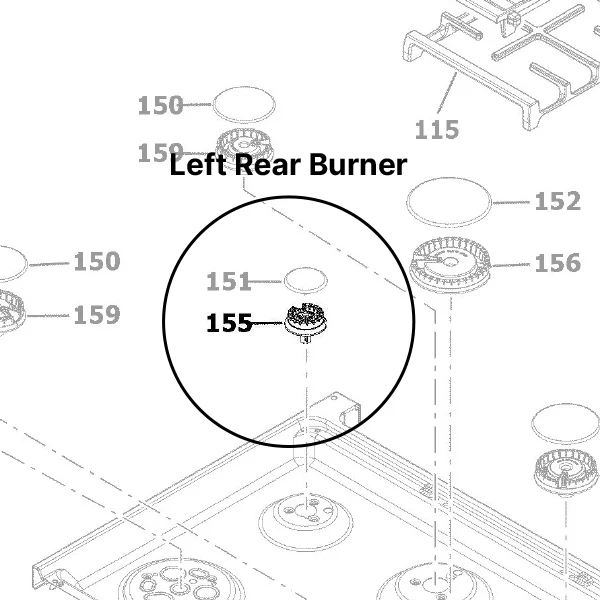 GE CGS700P2 Passover Parts - Image 7