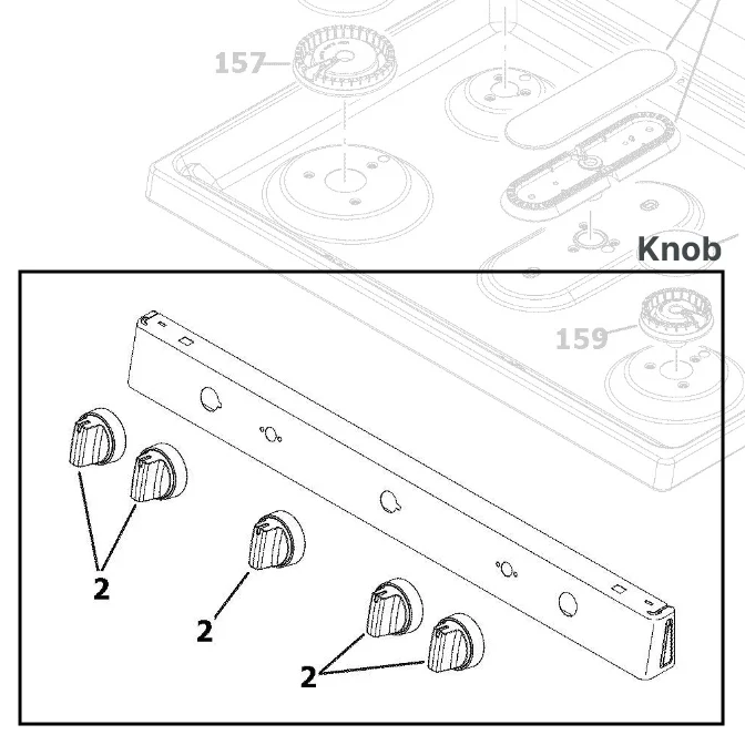 GE JGB660 Passover Parts - Image 14