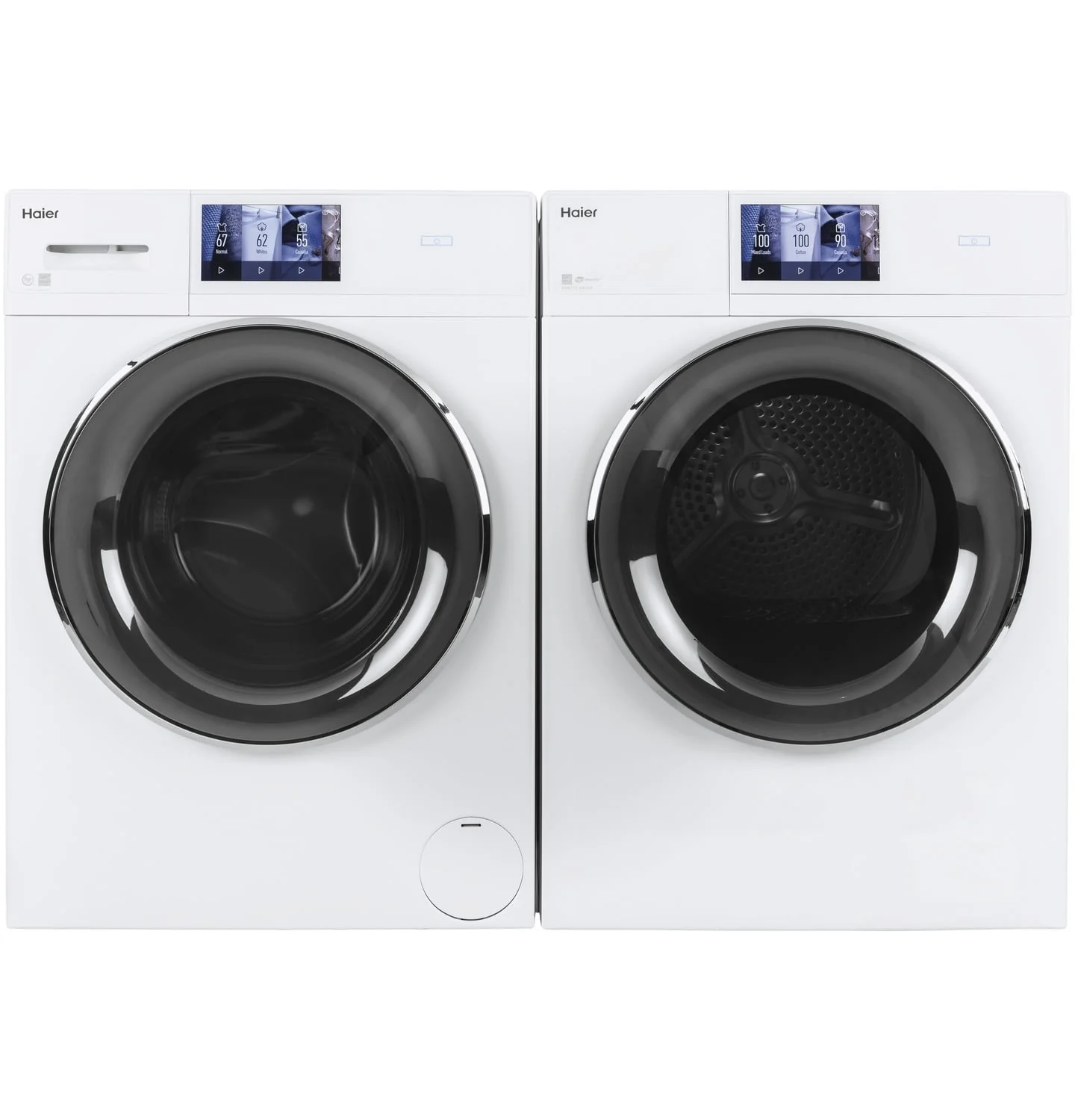 Haier QFW150SSNWW 2.4 Cu. Ft. Smart Frontload Washer - Image 8