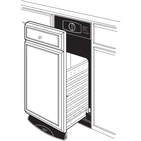Haier UCG1510NII Universal 15" Panel-Ready Built-In Compactor - Image 3